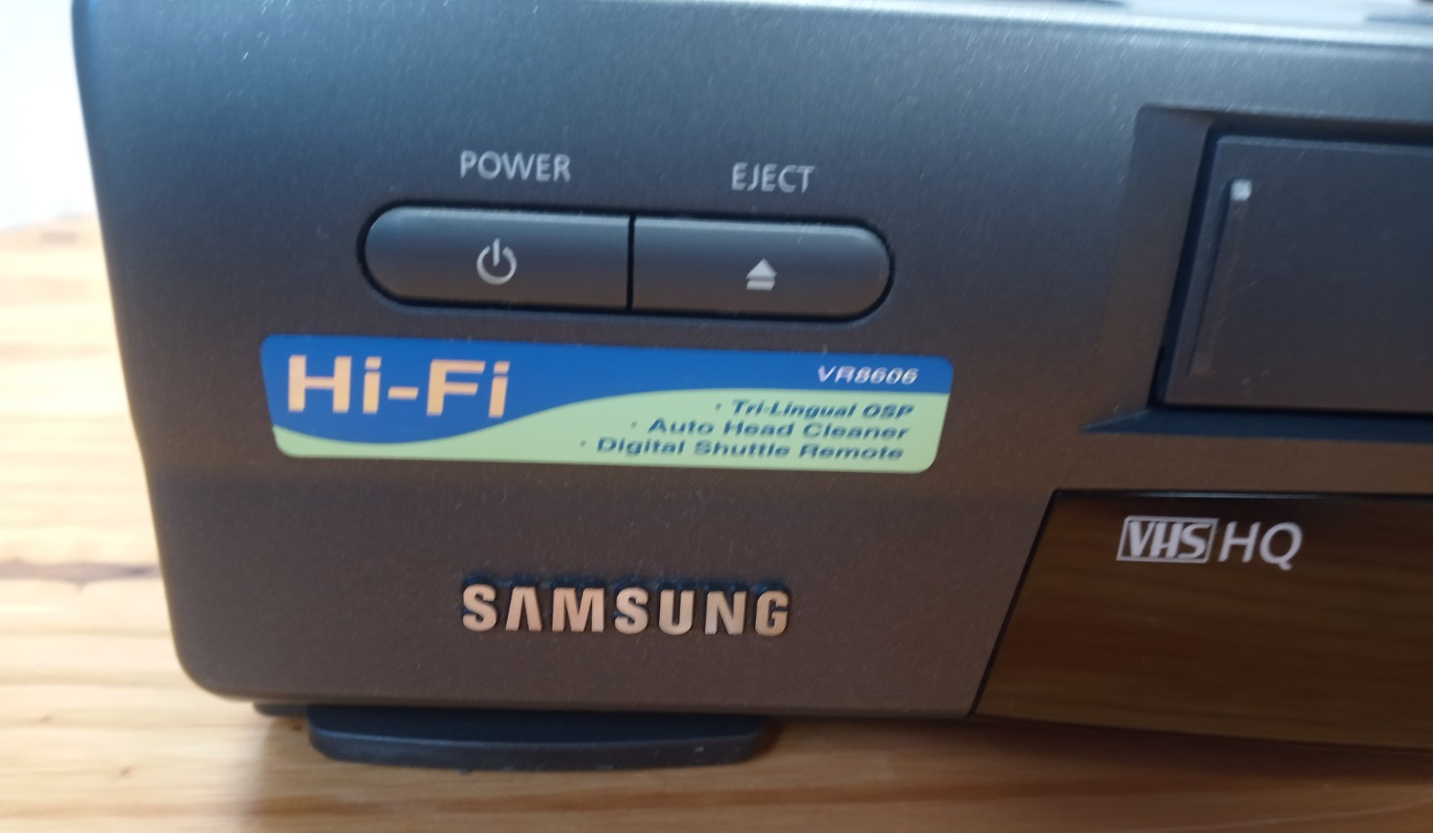 Samsung VR8608 VHS VCR 4 Head Hi-Fi Stereo with remote Tested Working!