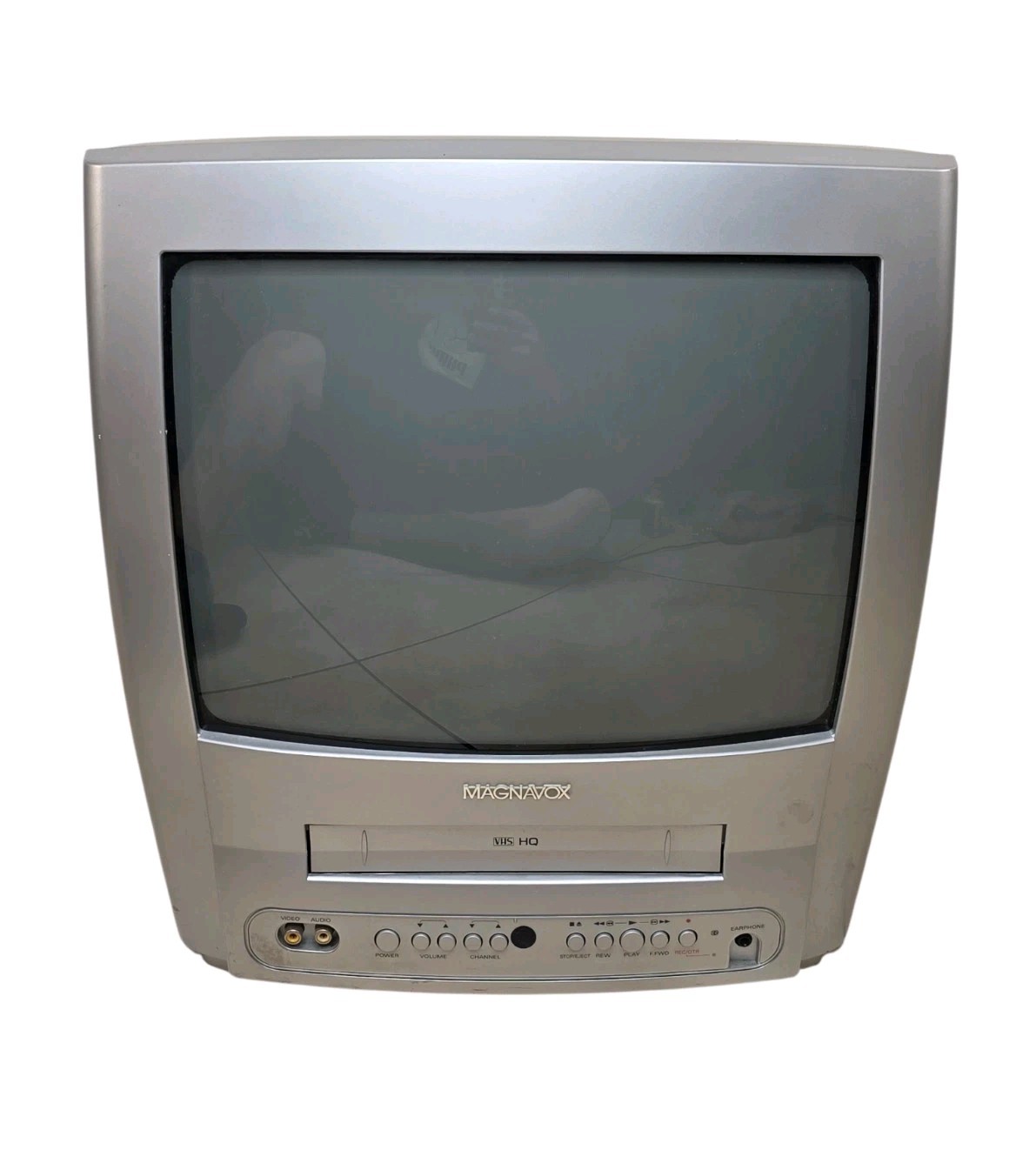 Magnavox 13” CRT TV VCR Combo MC132EMG17 TV Works, VCR Non-Working, As-IS READ