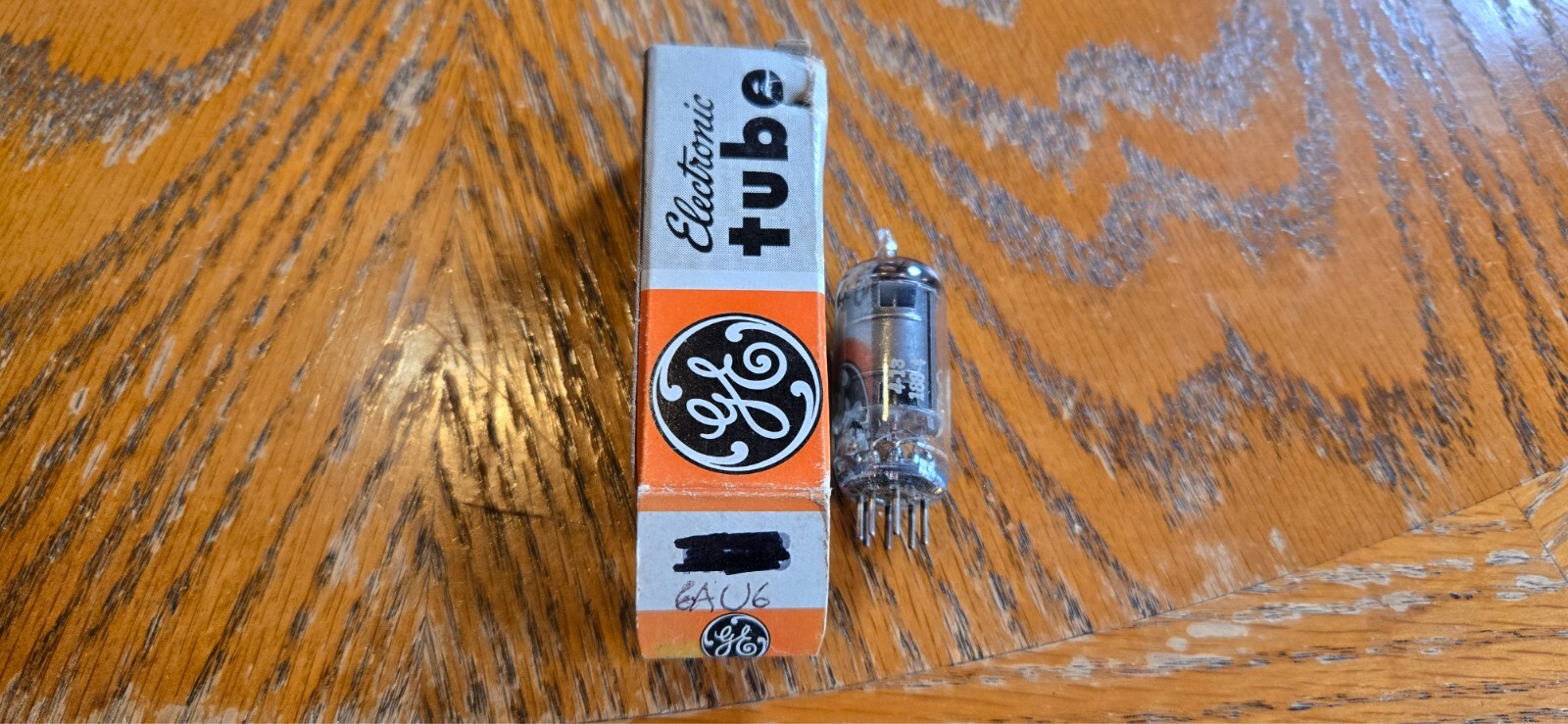 GE 6AU6/A Vacuum Tube Tested