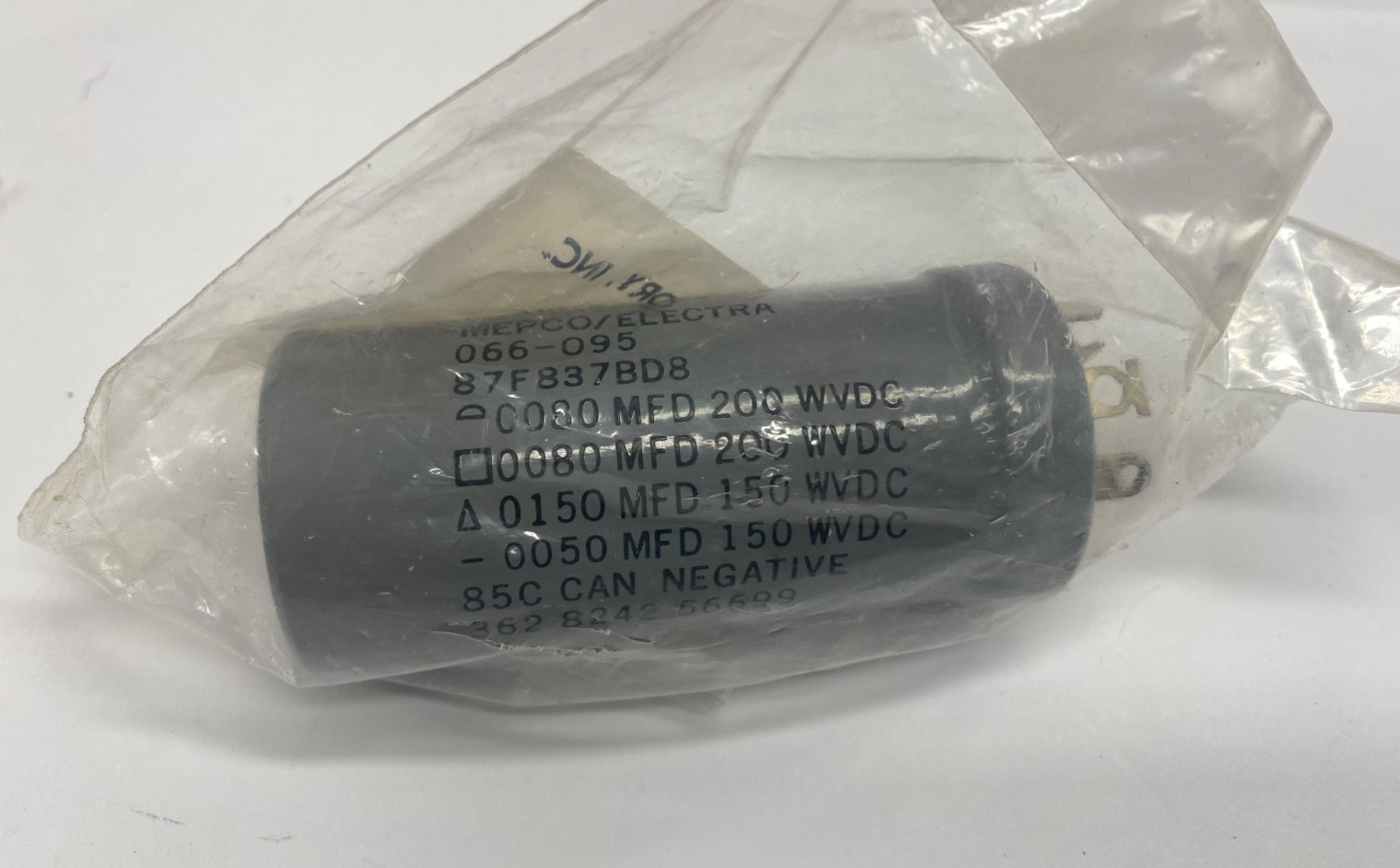 McIntosh Laboratory 066-095 capacitor 80/80/150/50uf MEPCO/Electra 87F837BD8