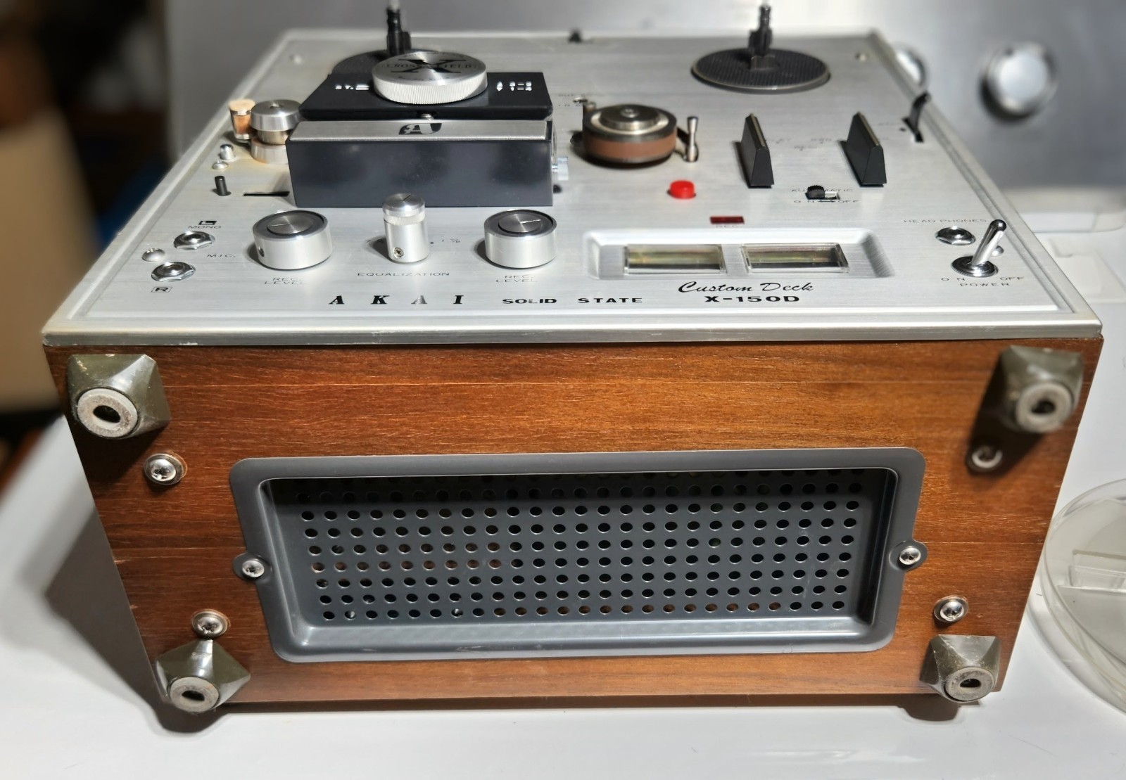 Akai X-150D Solid State Reel-to-Reel Tape Recorder Custom Deck (1968)