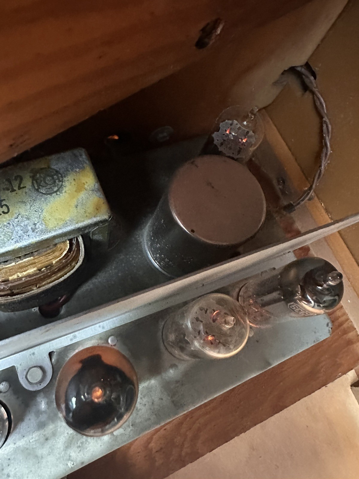 RCA RS171D-1 Tube Amplifier – (2) 6BQ5, (3) 6CG7, (1) 5Y3-GT (From PM-19)