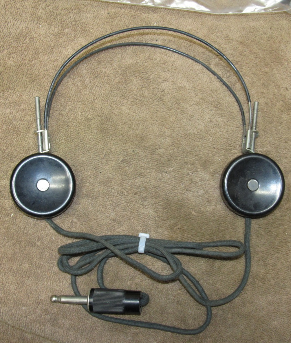 Antique Set Of Radio Headphones, Trimm Acme #104