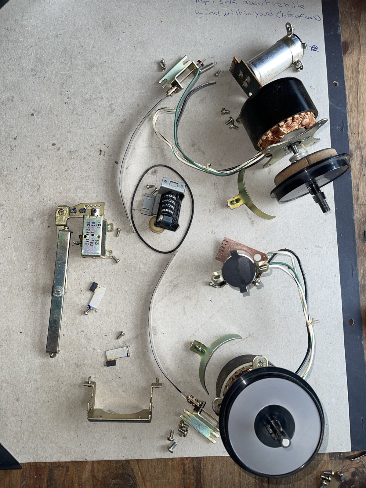 Dokorder 7700 Reel To Reel Motor Assembly
