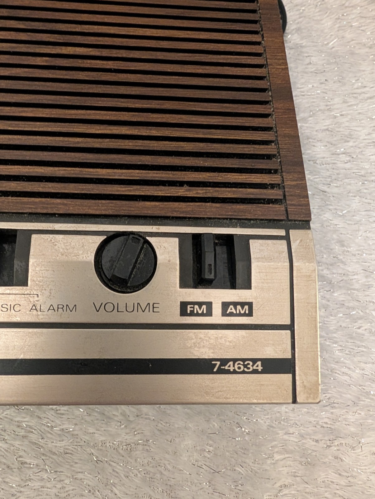 General Electric Digital FM/AM Clock Radio 7-4634B: GE Products: Tested:Works!