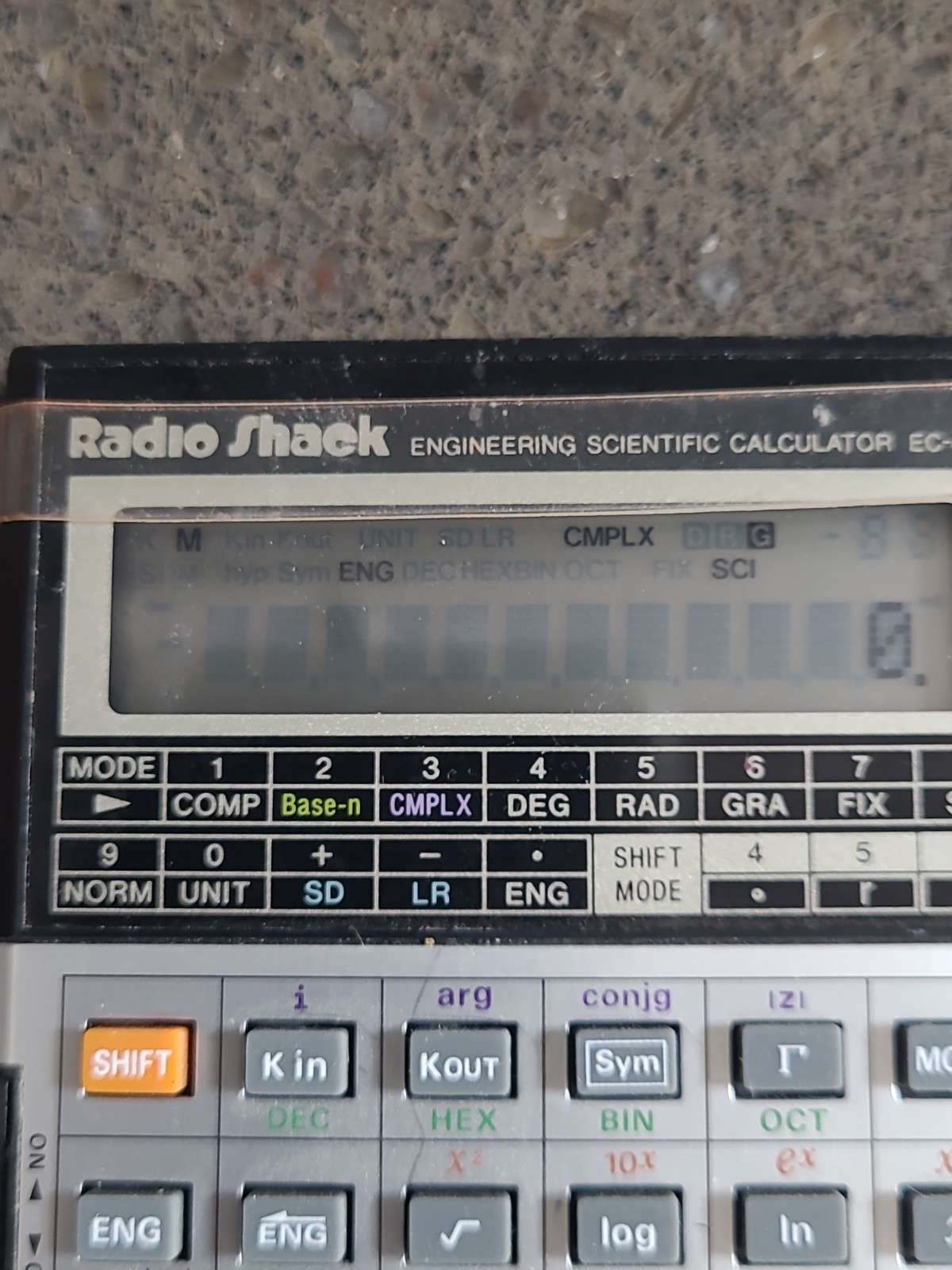 Radio Shack Engineering Scientific Calculator EC-4035 NEW BATTERIES