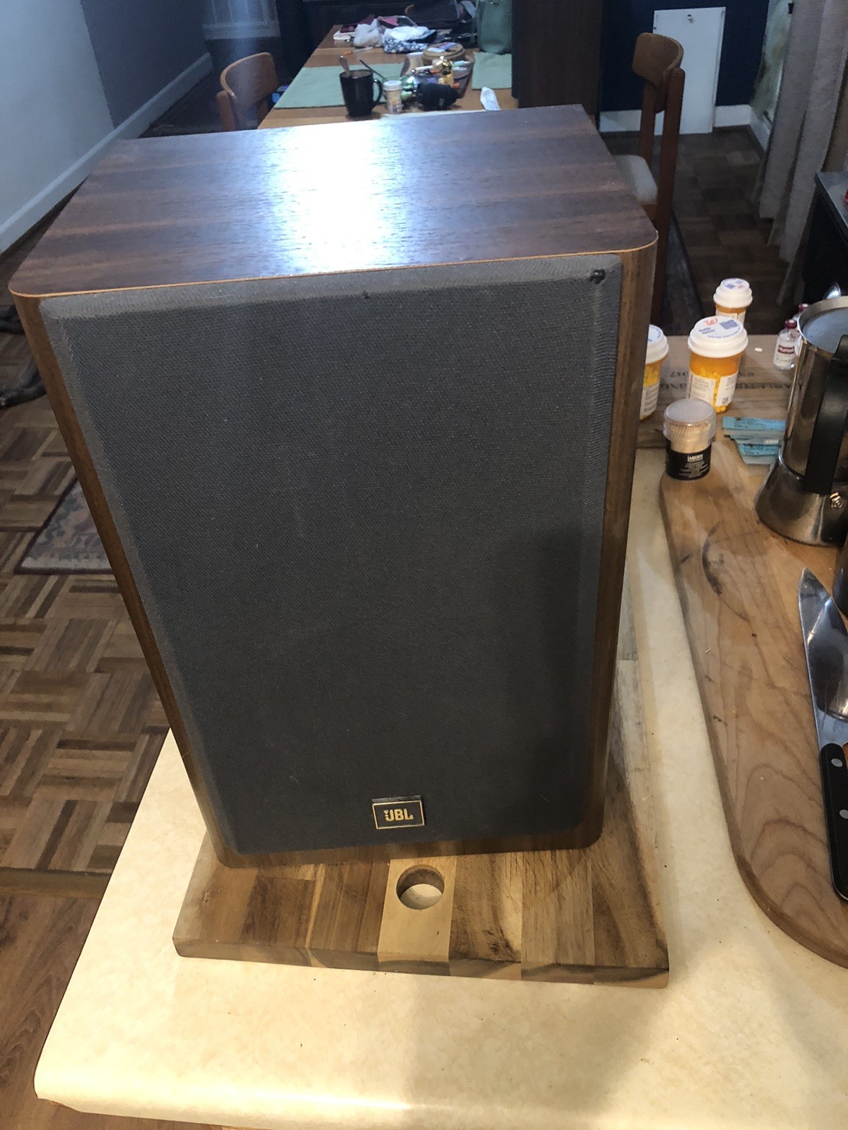 Vintage 1990s JBL Bookshelf Speakers Model LX22 Wood Grain Excellent Condition