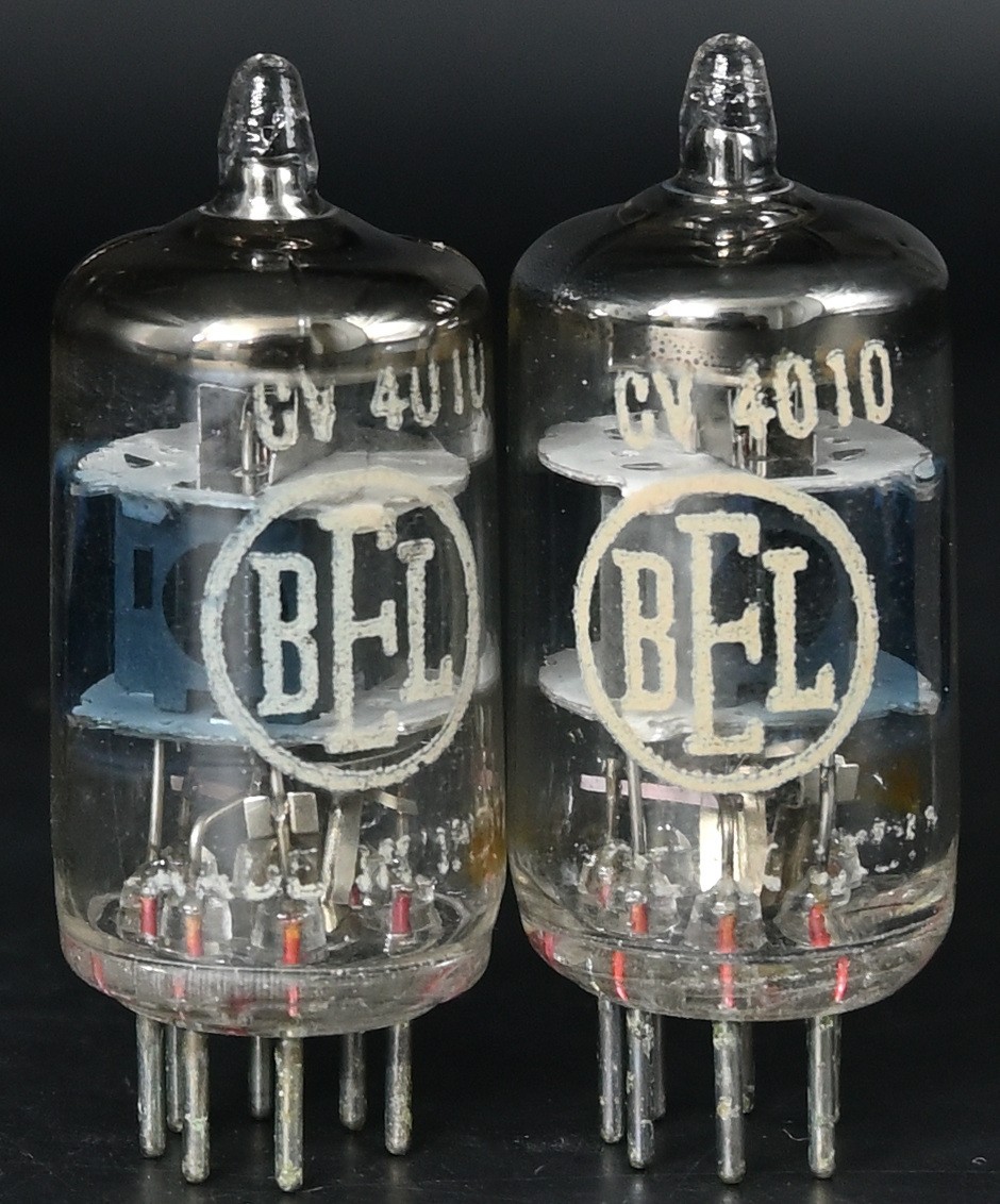 BEL 6AK5W CV4010 M8100 EF95 5654 Made in India Amplitrex Tested Qty 2 Pcs