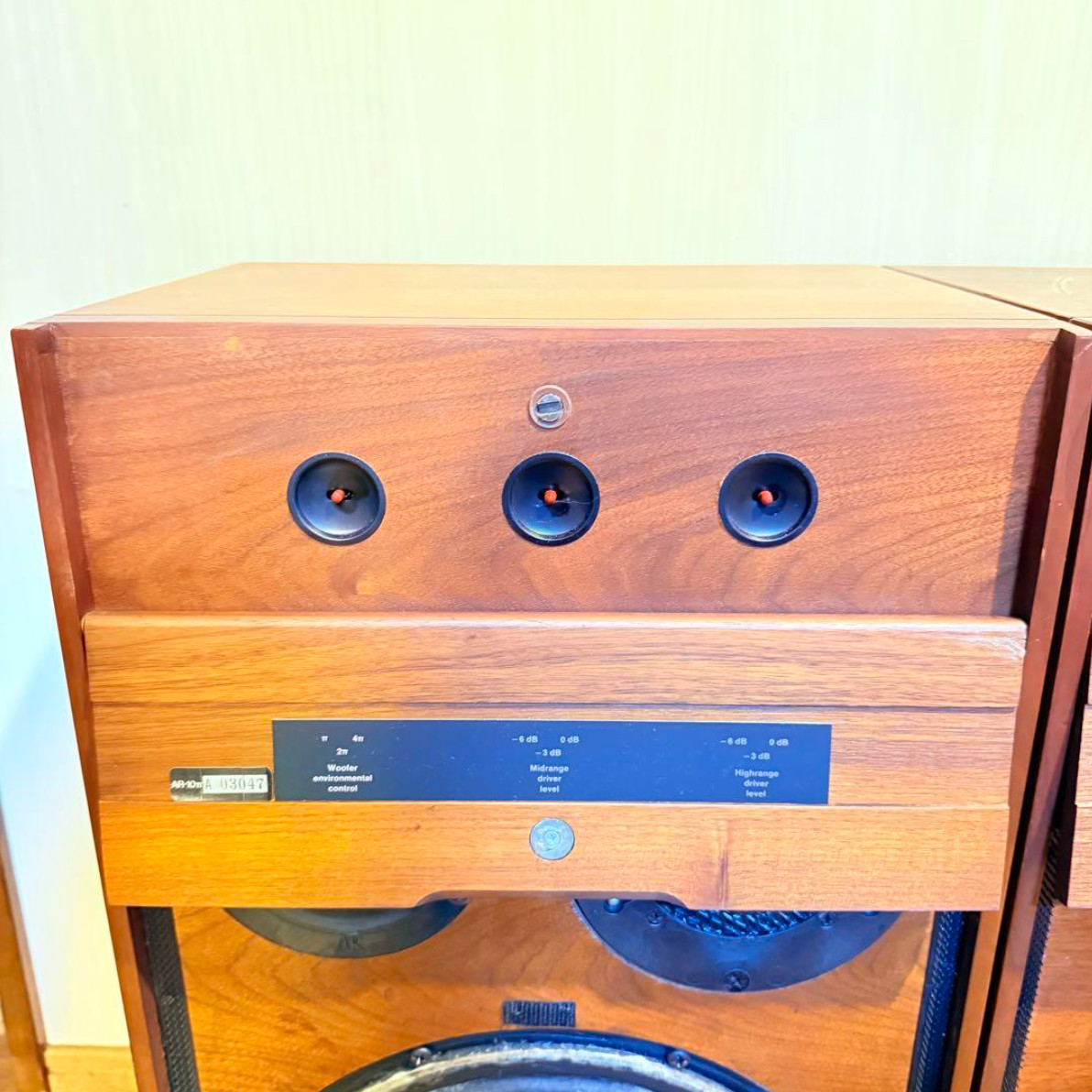 ACOUSTIC RESEARCH AR-10π Vintage Speaker Pair Super Rare Free shipping