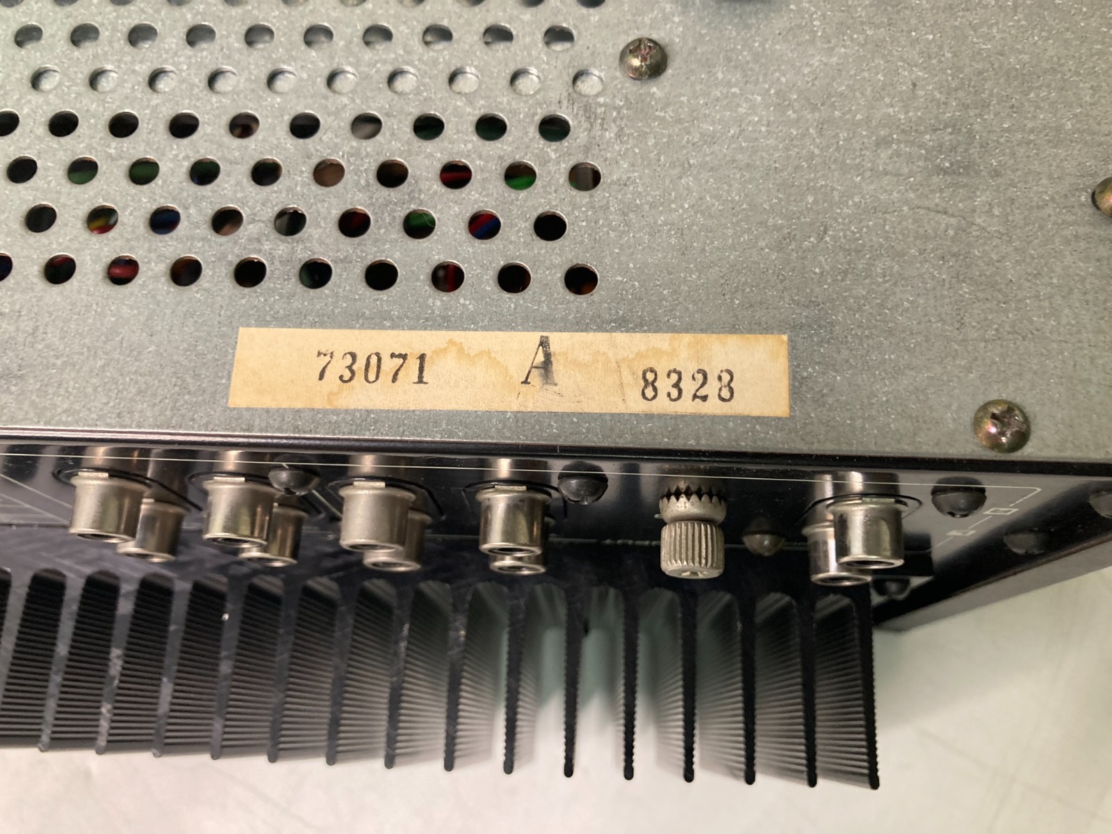 Vintage Fisher CA-880 Integrated Stereo Amplifier