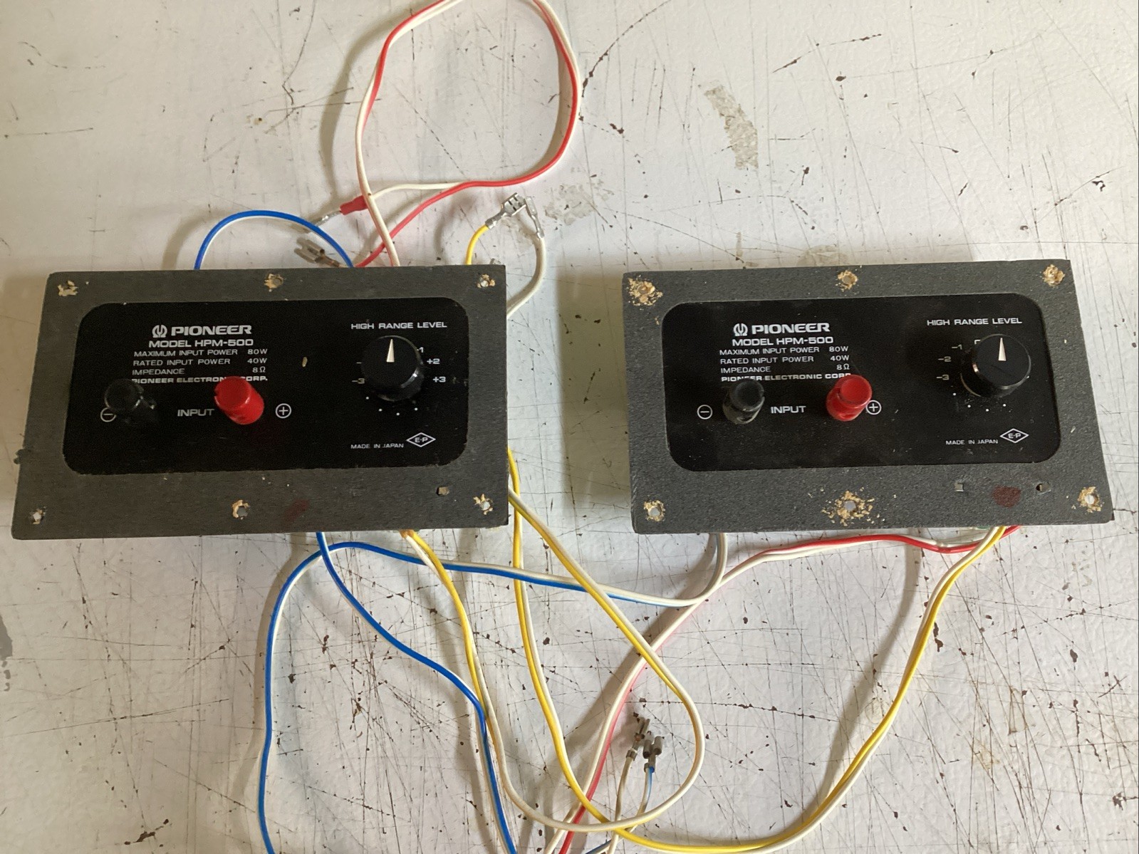 2 Pioneer HPM-500 Crossovers…3 Way….