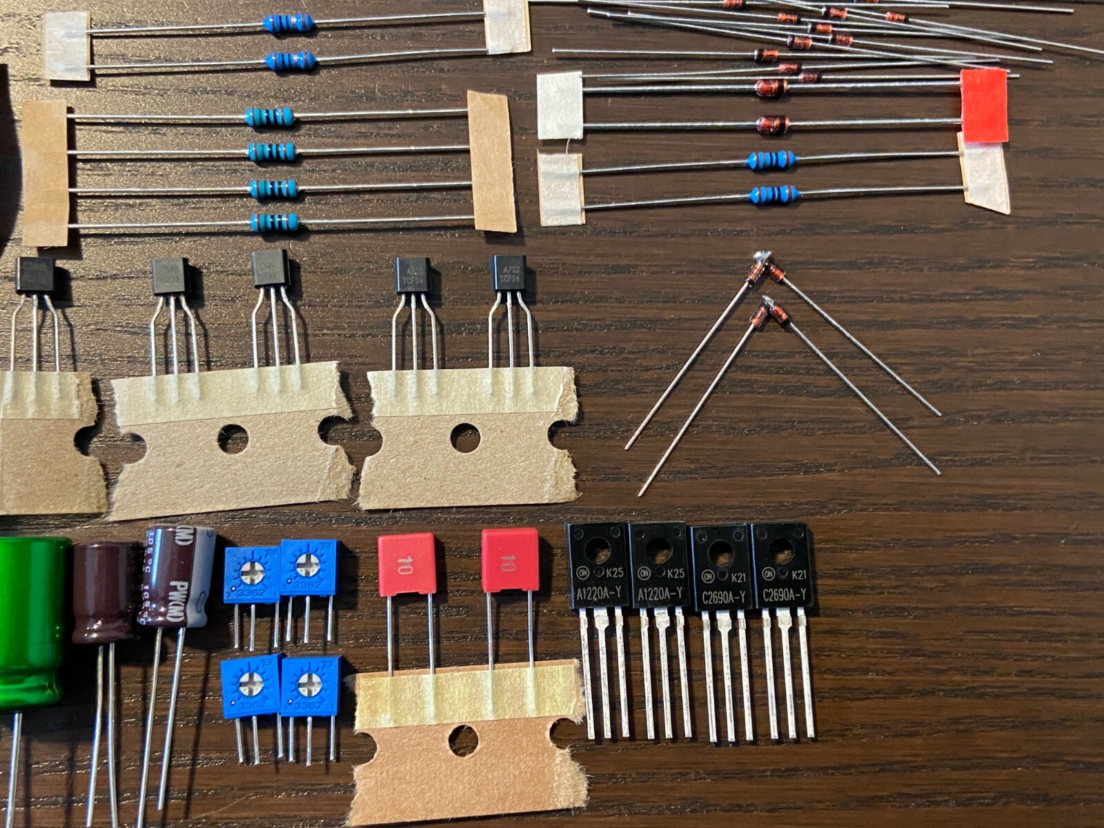 Sansui F-2624 Driver Board Rebuild Recap Kit for 8080DB 9090DB QRX8001 QRX-9001