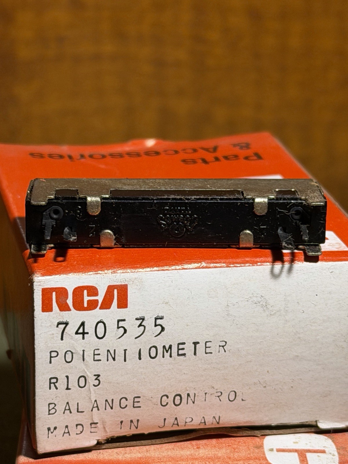 RCA 740535 R103 Potentiometer Made In Japan
