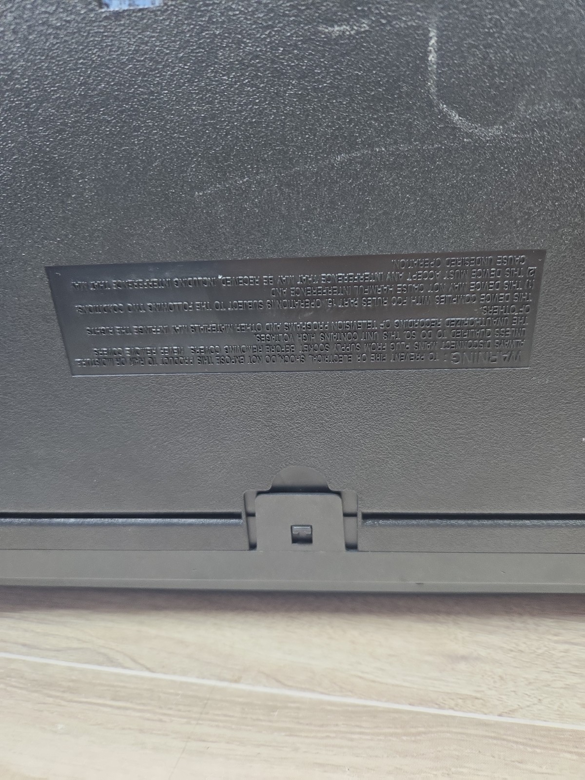 Phillips 4 Head Hi-FI VCR Model VRB411AT24 / Tested/ Working/ No Remote
