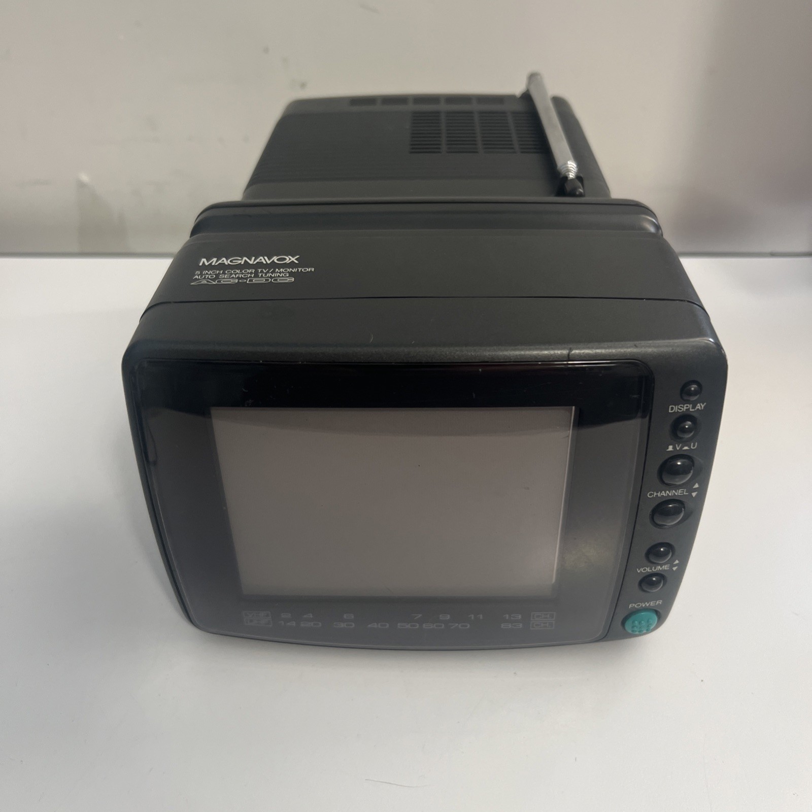 Magnavox RD0510 C102 5 Inch CRT Color TV Monitor Retro Tested w/ Power Cord