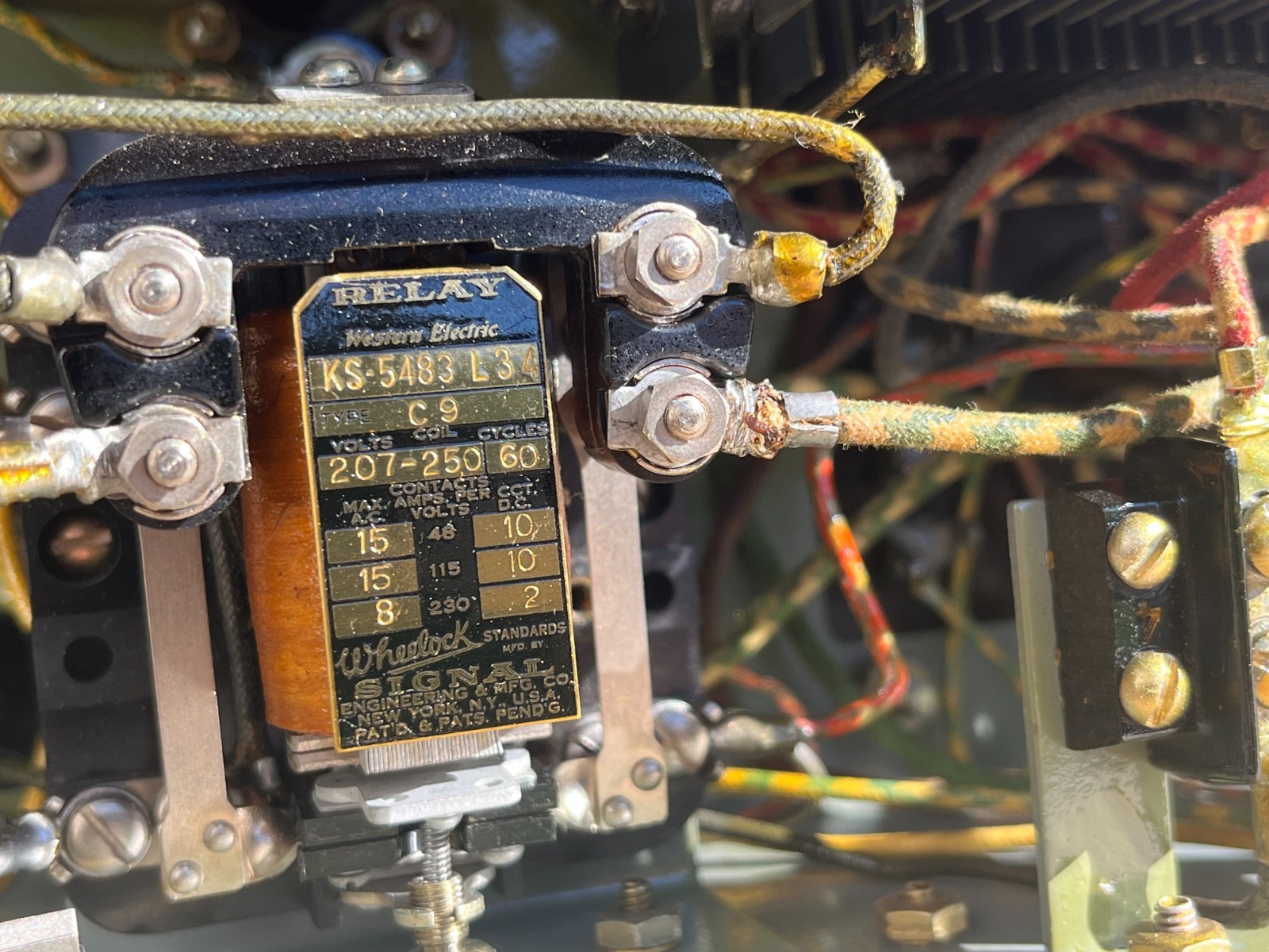 VINTAGE 1940s Western Electric Power Supply 120/220v w/ Transformer Capacitors