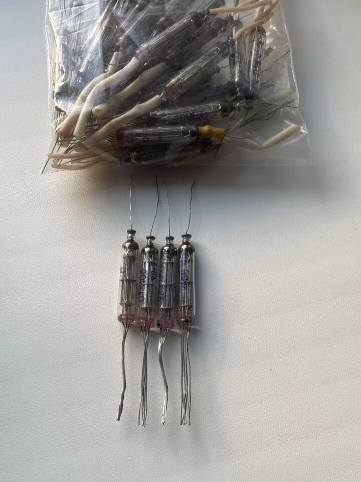 1J29B-V 1Ж29Б-В soviet Miniature HF Pentode With Flexible Leads Tube