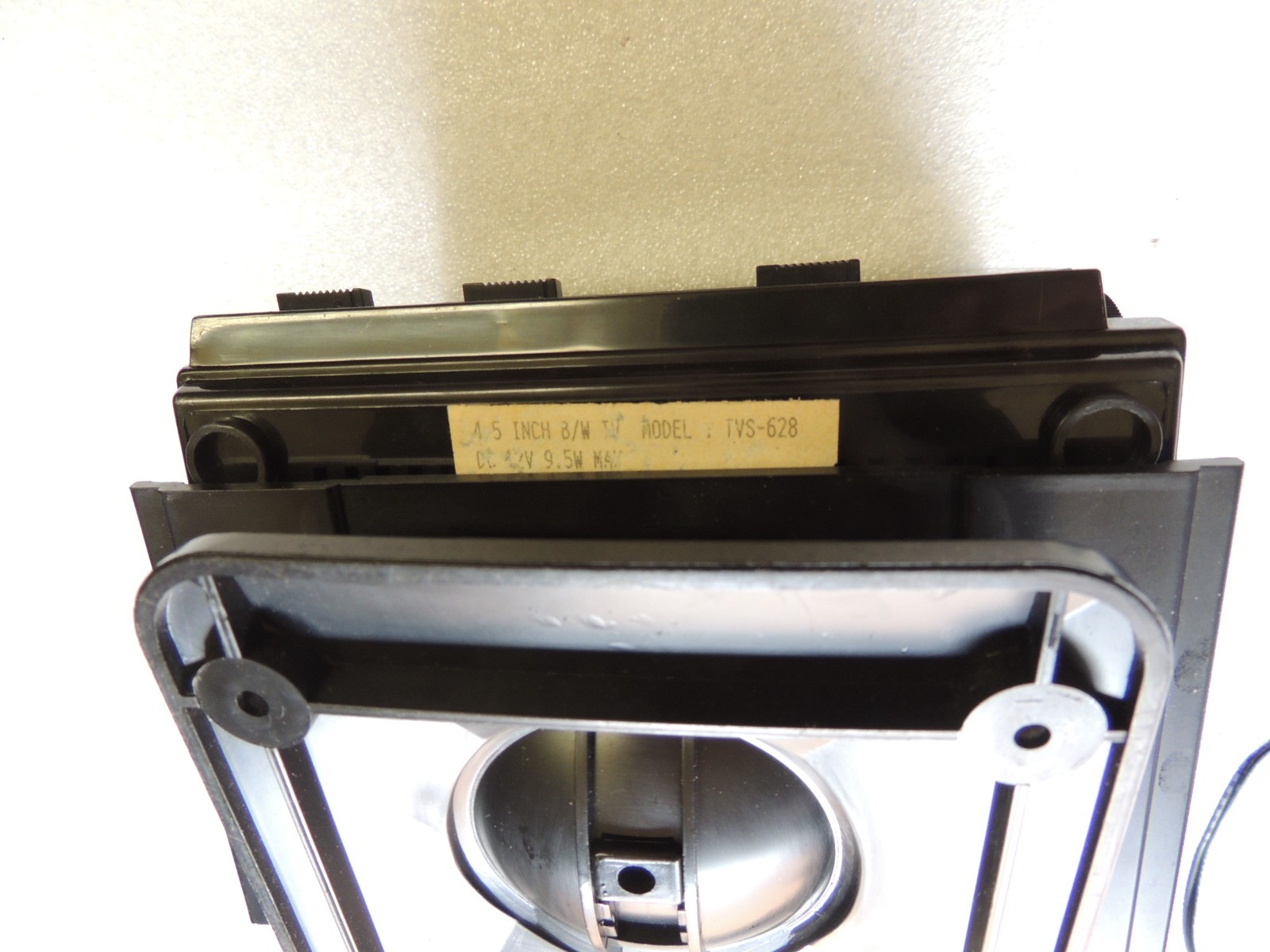 Rhapsody Black & White 4.5″ TV model TVS-628 clean untested w/ AC adaptor