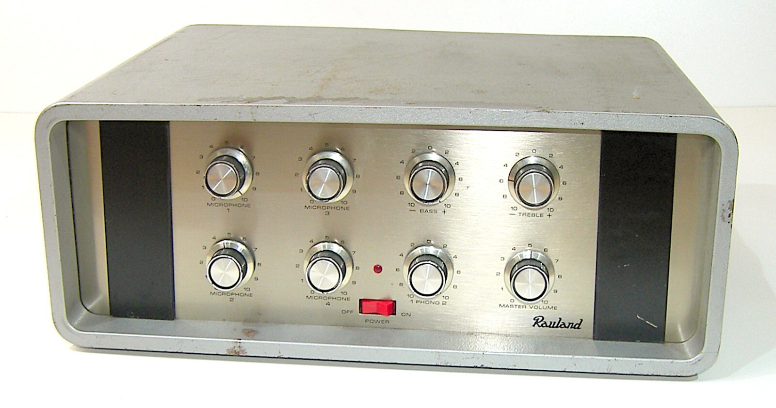 🔥【PRO SERVICE w P/S RECAP】RARE Rauland-Borg 4160C PA Amp!Phono Module💥GUARANTY