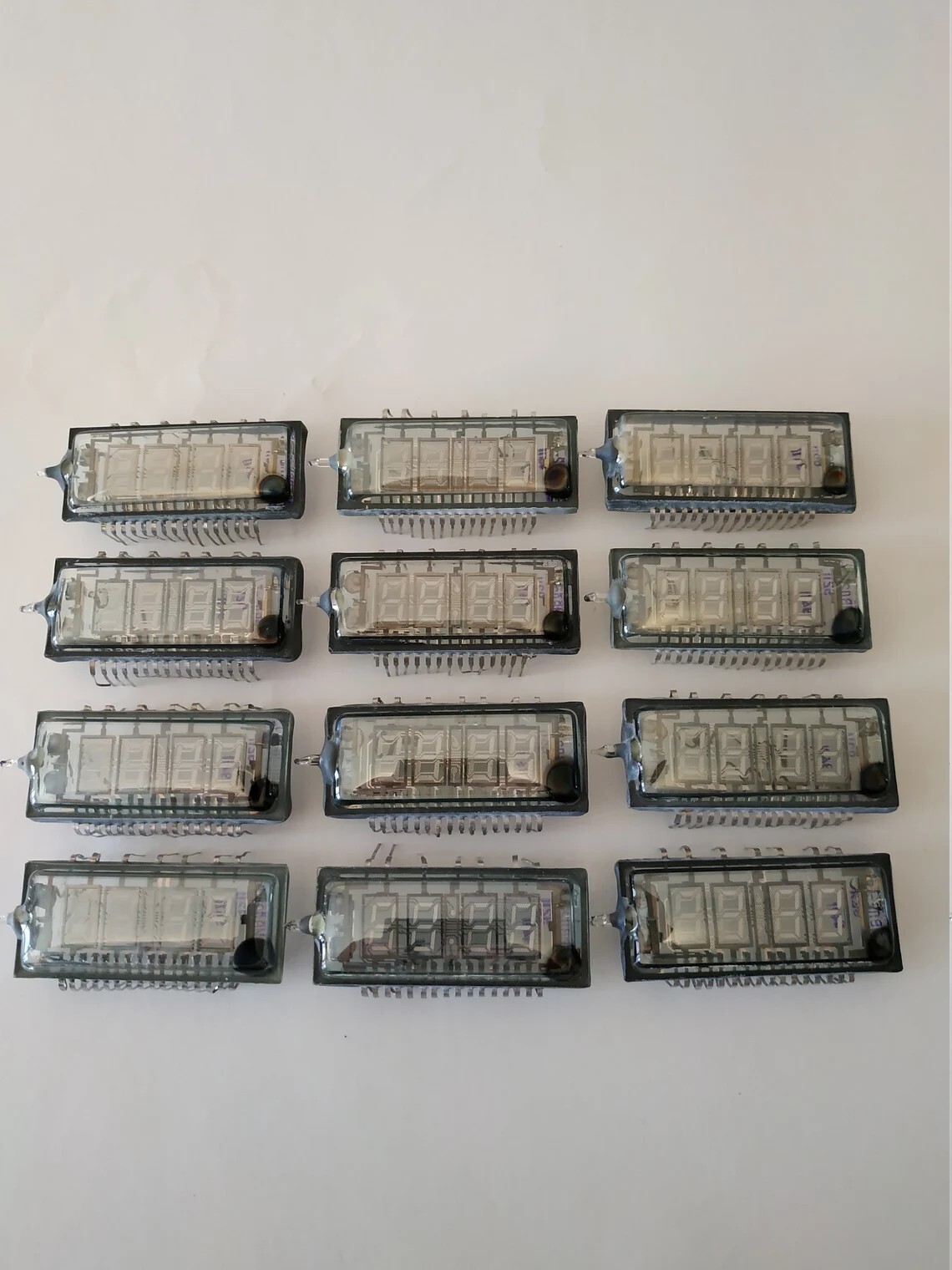 24 pcs NOS IVL2-7/5 FREE SHIPPING VFD digit display tubes Nixie Clock Watch