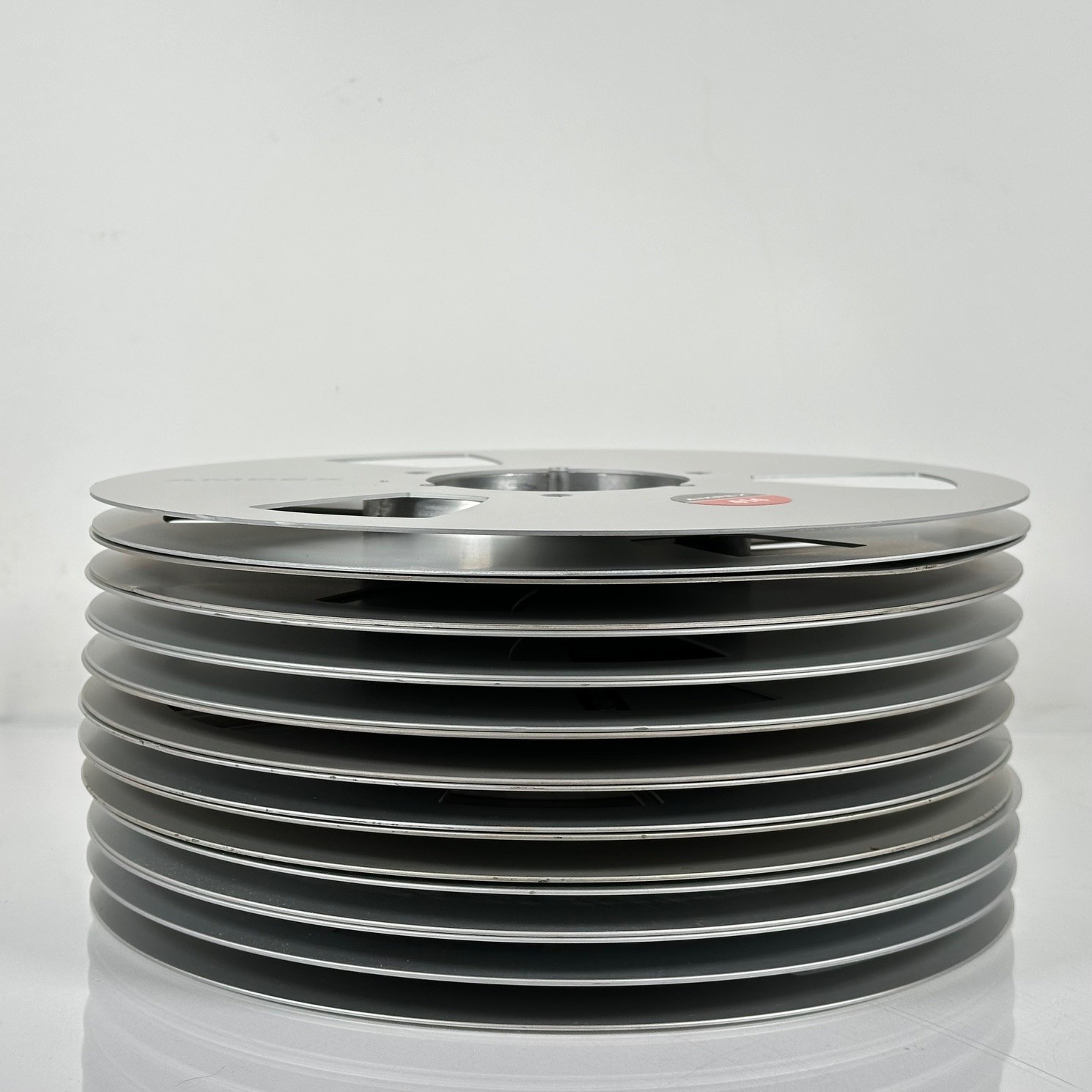 (Lot of 10) Ampex Metal Tape Reel 10.5″ x 1/4″ Take Up