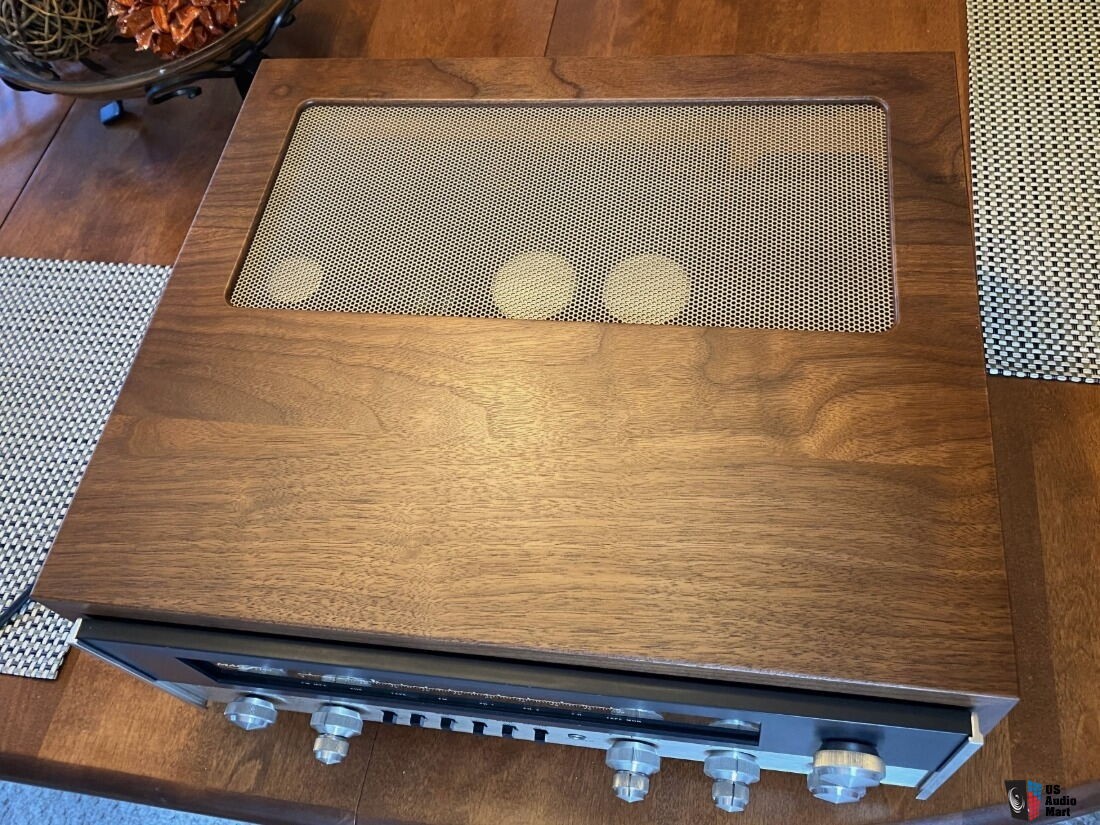 McIntosh MAC 1700 Stereo Receiver – Recapped, Serviced, w/Solid Walnut Cabinet