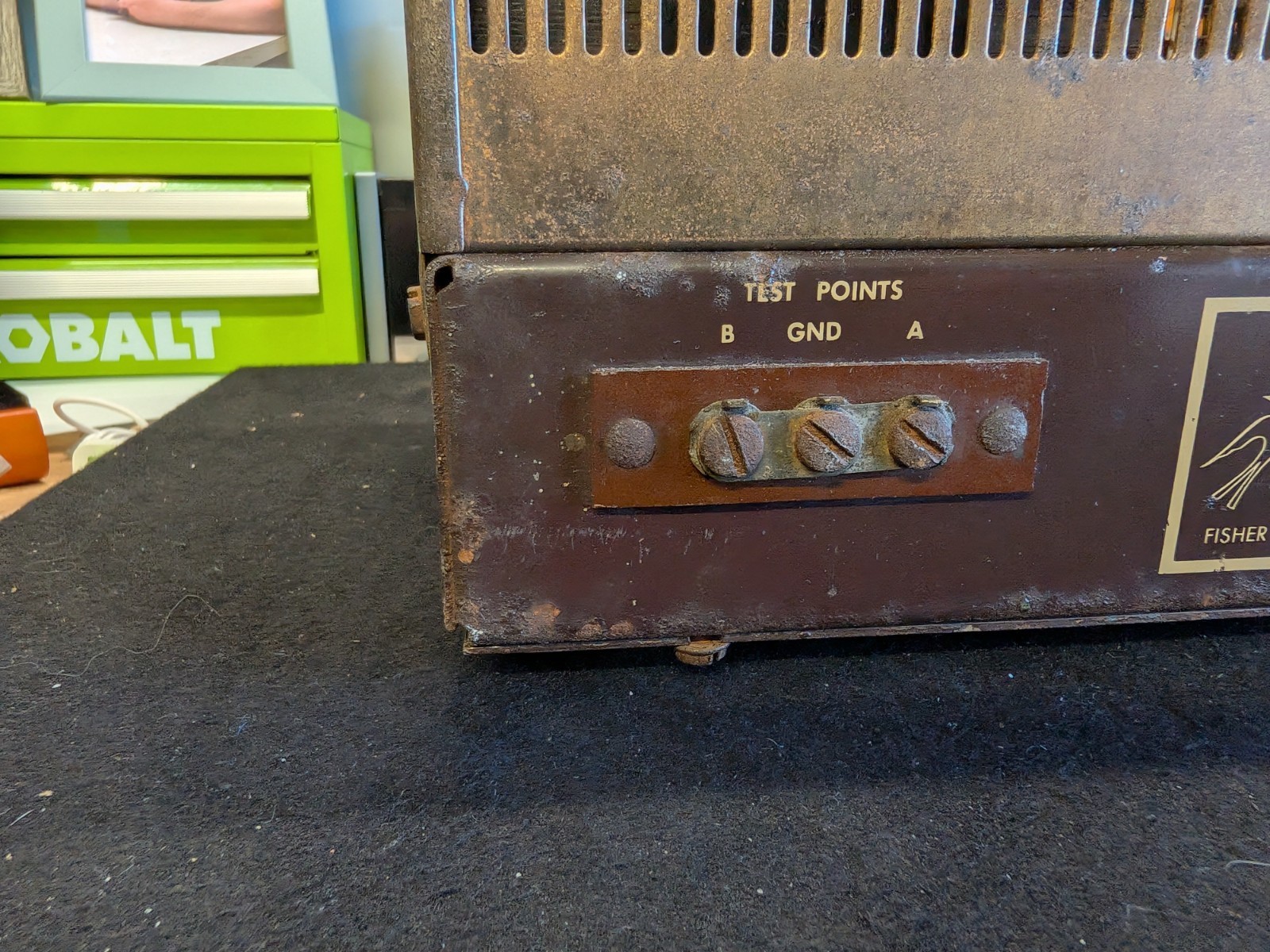 The Fisher SA-100 Stereo Tube Power Amplifier