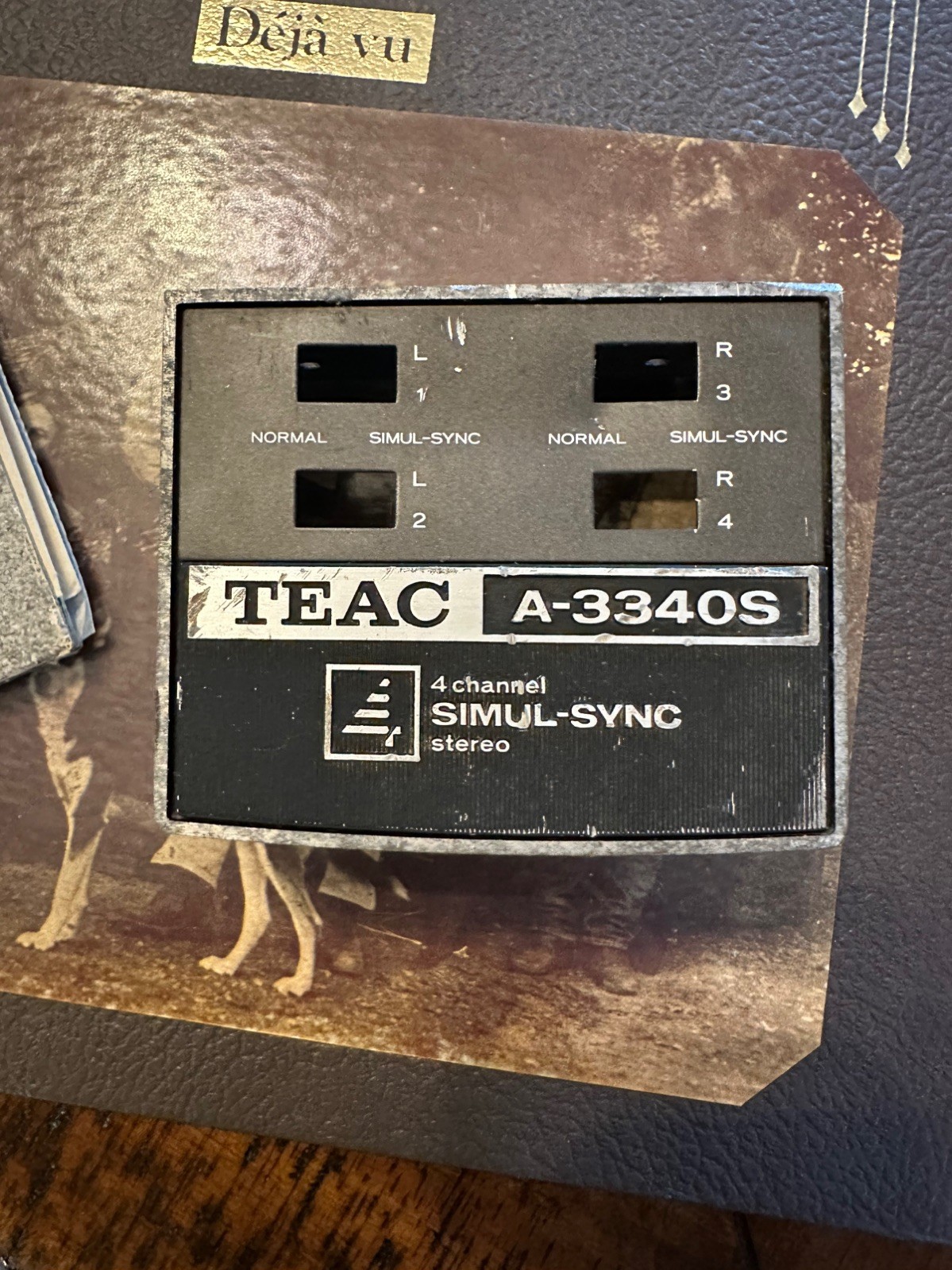 TEAC A-3440 Multitrack Series Tape Deck Head Cover Replacement