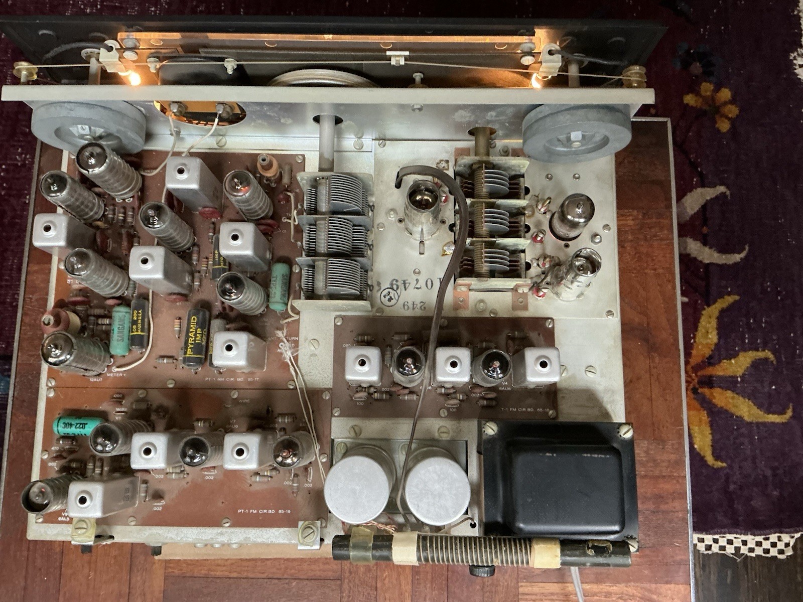Vintage Heathkit PT-1 Stereo | AM/FM Tube Tuner Working Conditions