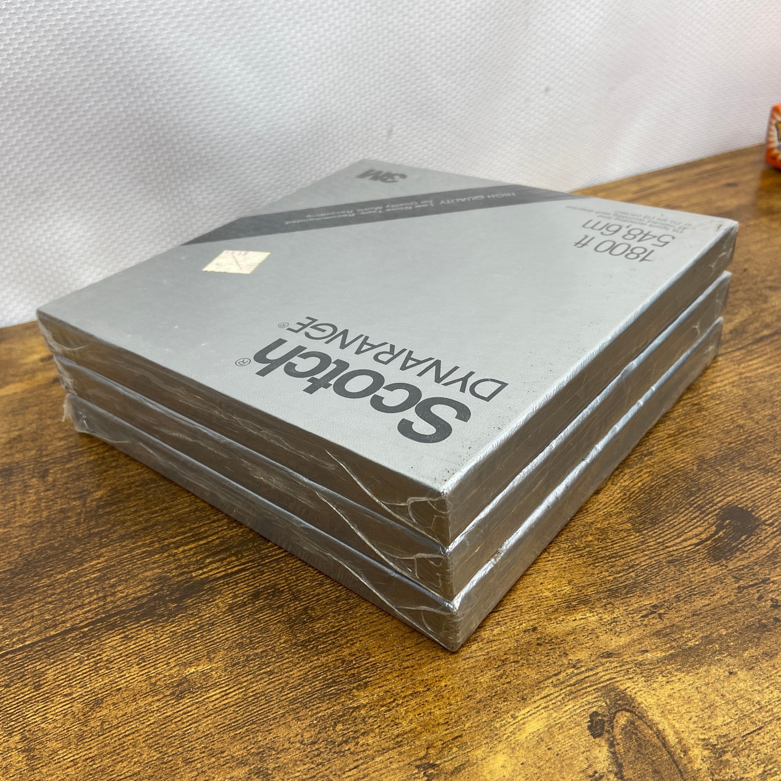Factory Sealed Scotch DYNARANGE 7R-1800 ‘ Low Noise magnetic tape 212 Lot