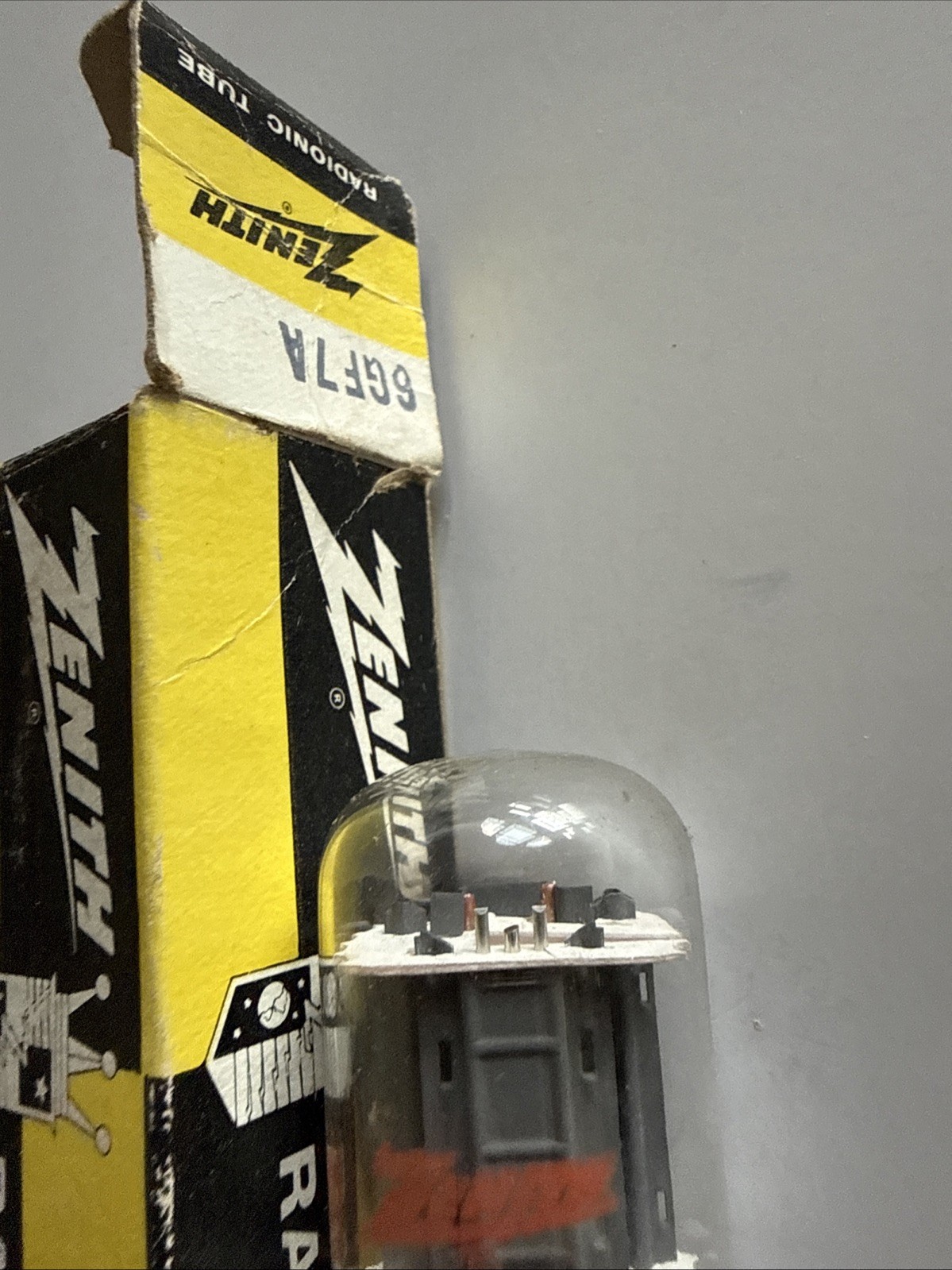 Lot Of 5: RCA (3) Zenith (2) vacuum tube 6GF7A NOS T26