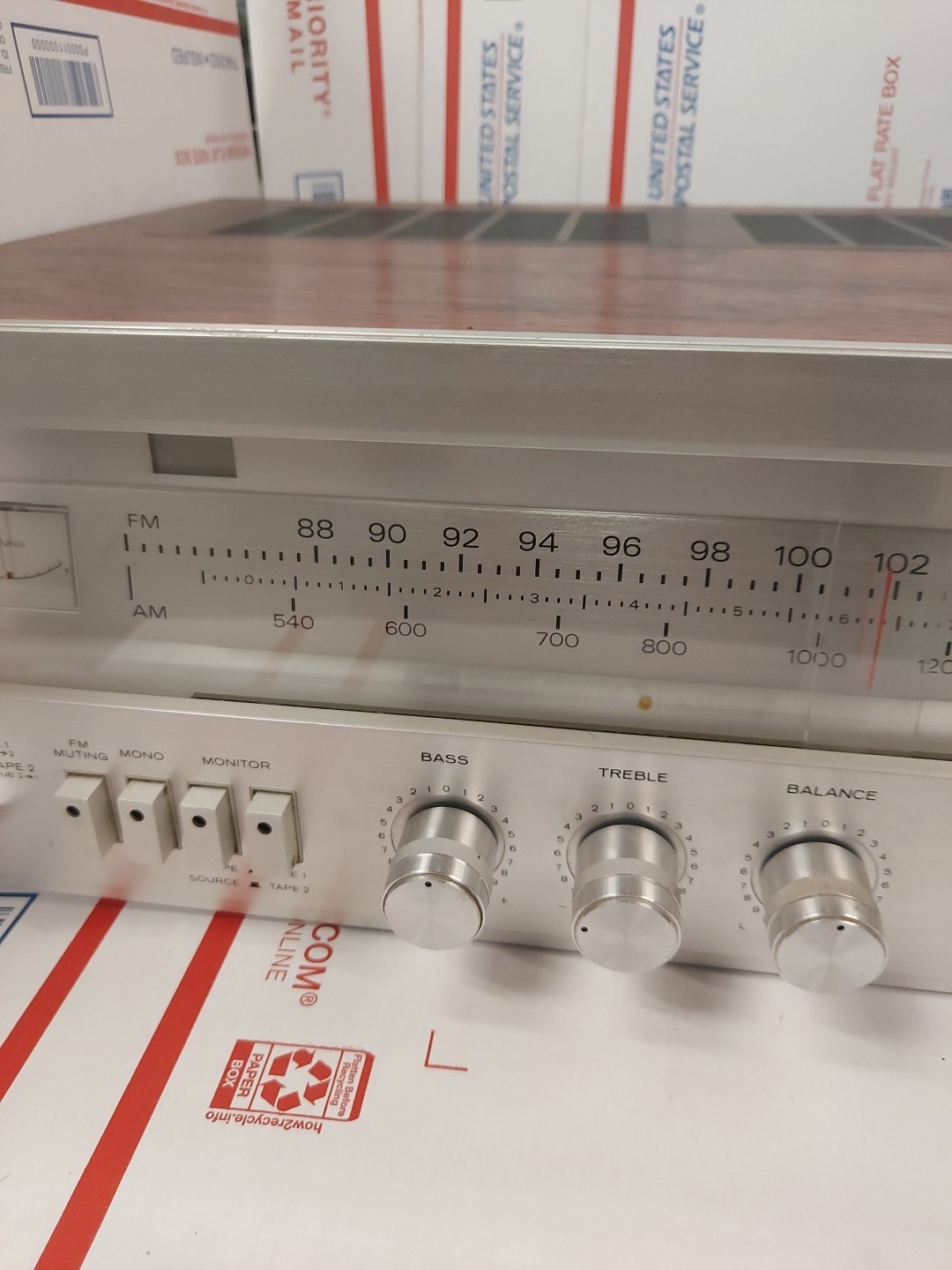 Concept 2.0 AM/FM Stereo Receiver **TESTED** Works Japan
