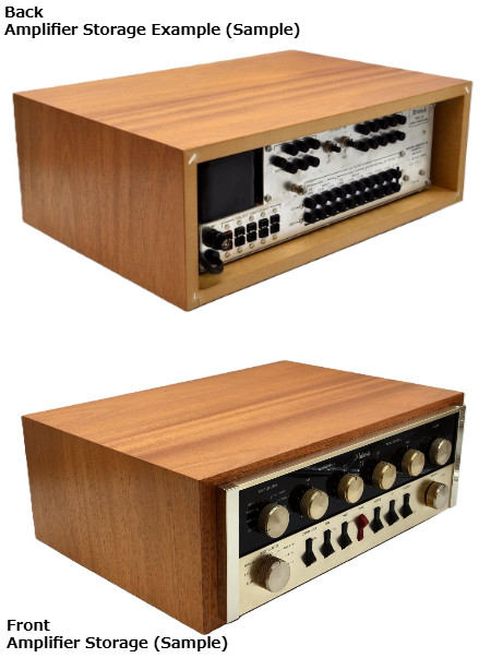 McIntosh C20 C11 MX110 Wood Case Cabinet New Preamp Vintage Style japan