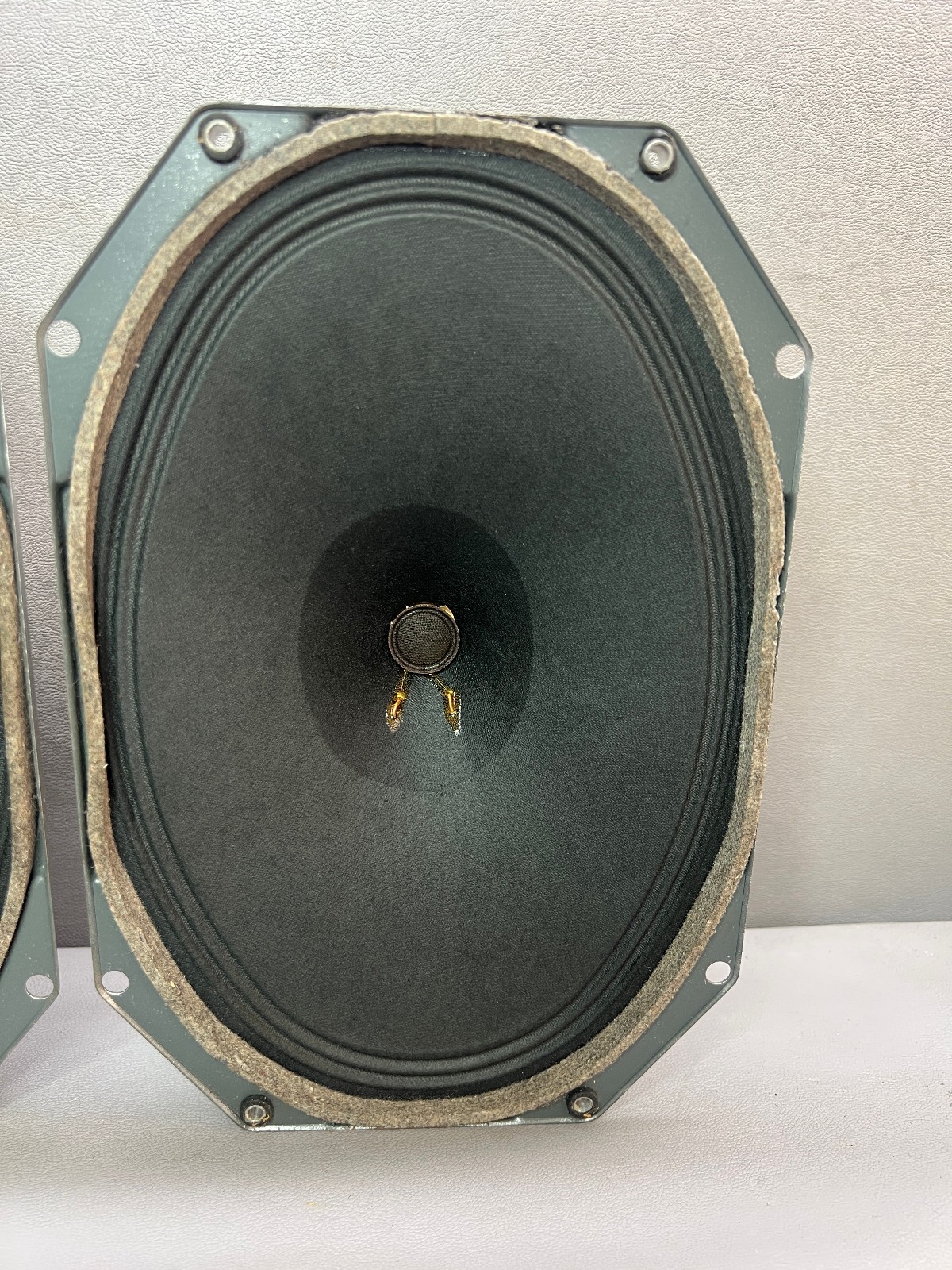 Pair Isophon Klangfilm Magnet Full Range Speakers 25.5cm with Tweeters 10.5cm