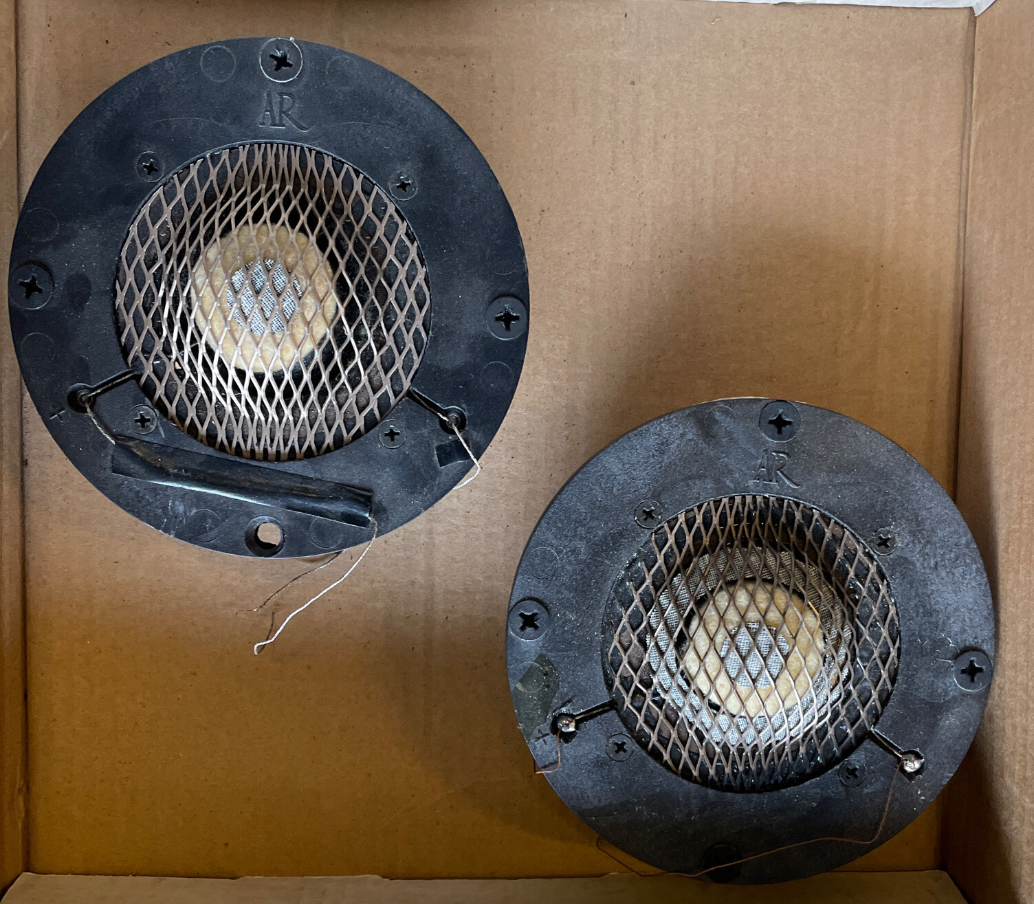 Vintage AR Acoustic Research AR-11 200010-1 Dome Mids Pair – Used