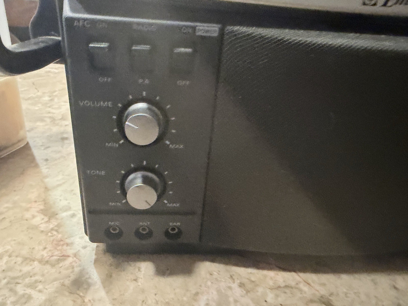 Vintage Emerson MBR-1 Multi Band AM/FM/CB/SW1&2/TV/AC/Weather/PA Portable Radio