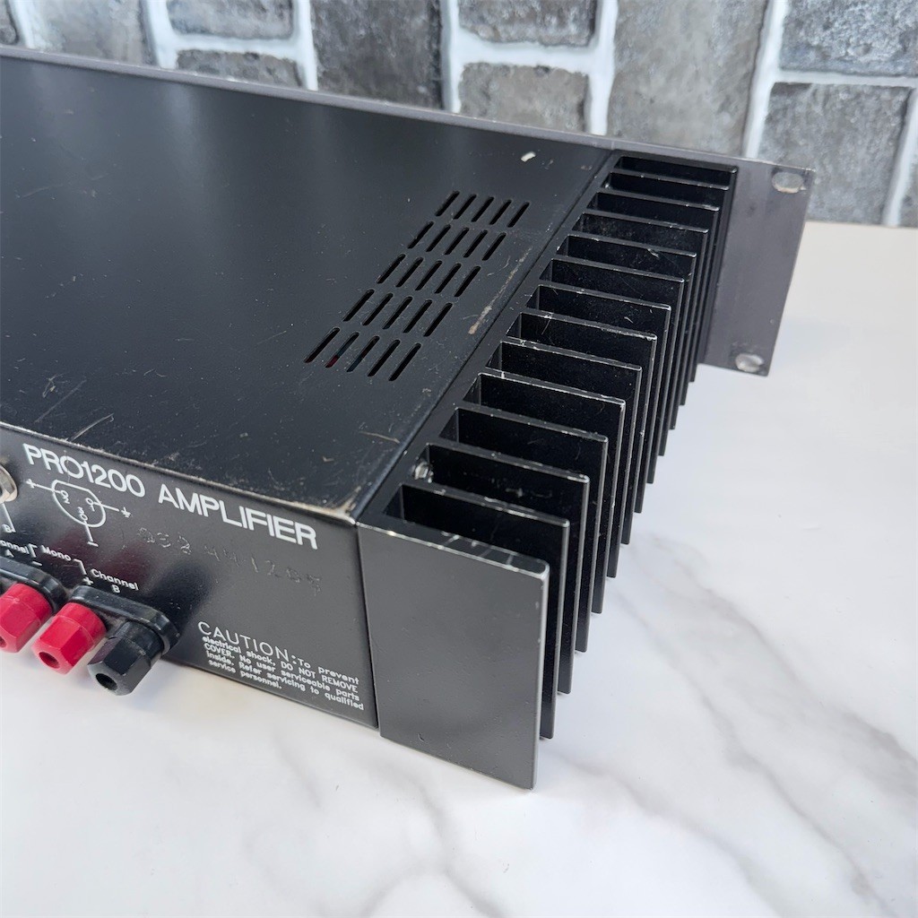 Hafler PRO1200 Professional Stereo Power Amplifier Rack Mount Tested