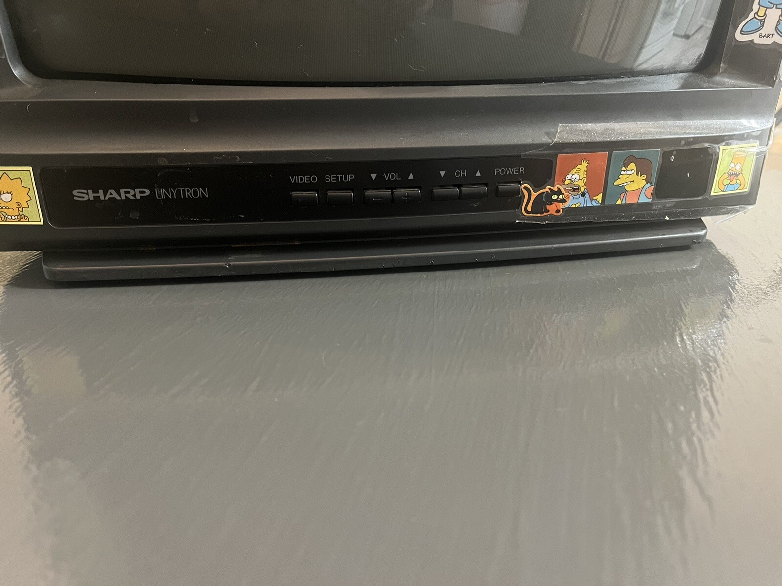 Sharp 13A M100 Retro Gaming TV CRT With Remote Tested