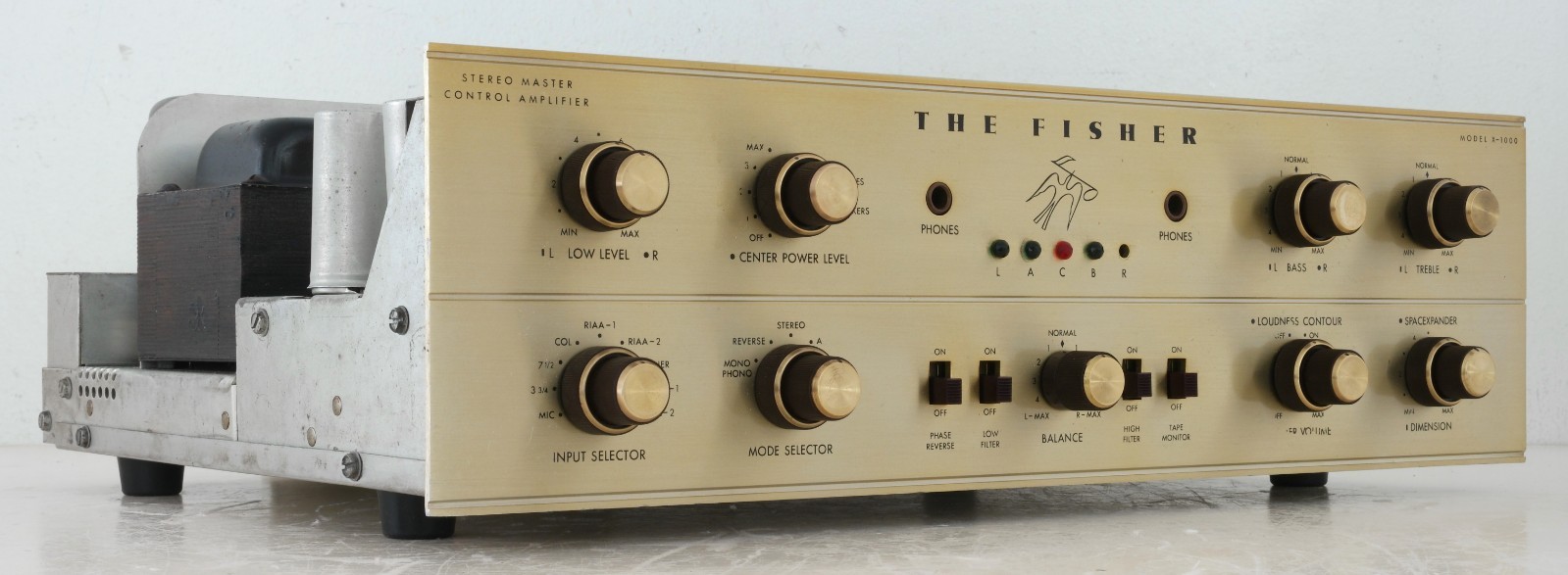 Fisher X-1000 Stereo Master Control Amplifier