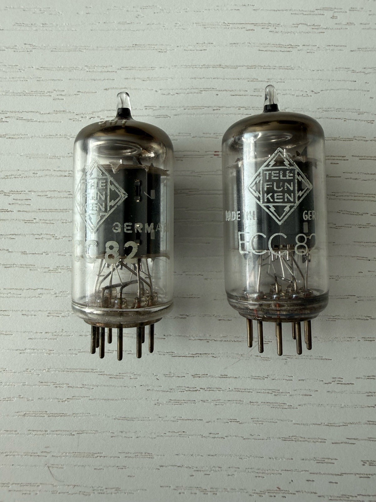 ECC802S Telefunken Matched Pair