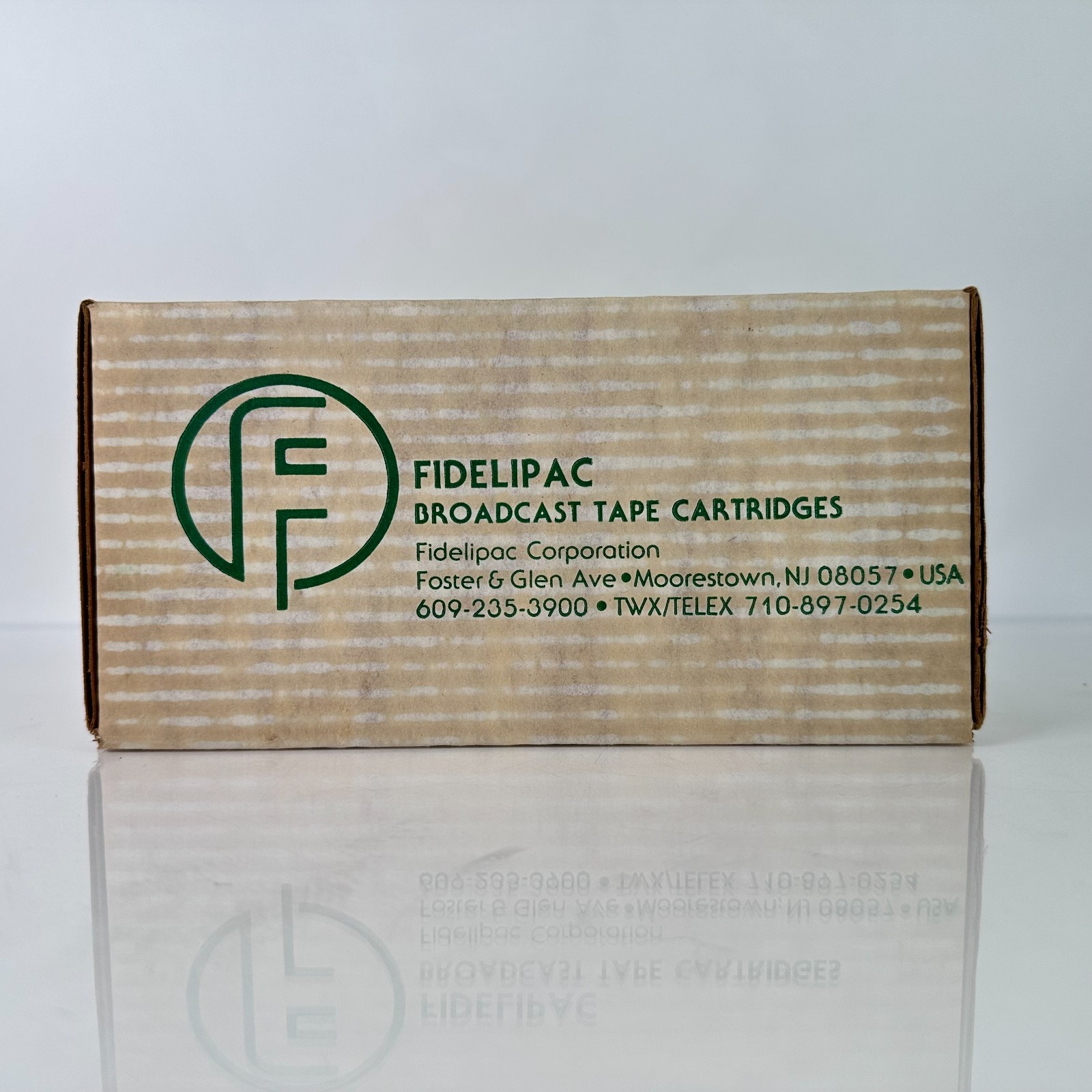 (New Old Stock) Fidelipac Broadcast Tape Cartridges 550 7 1/2 ips (Box of 10)