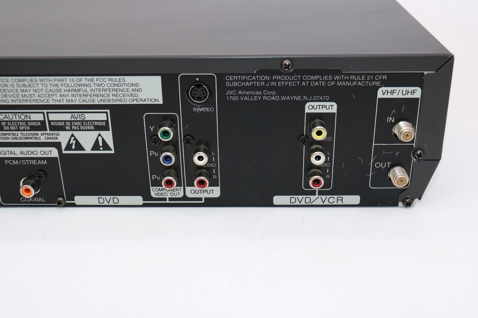 JVC DVD VCR VHS to Digital Converter Bundle VHS to MP4 Recorder AV to HDMI