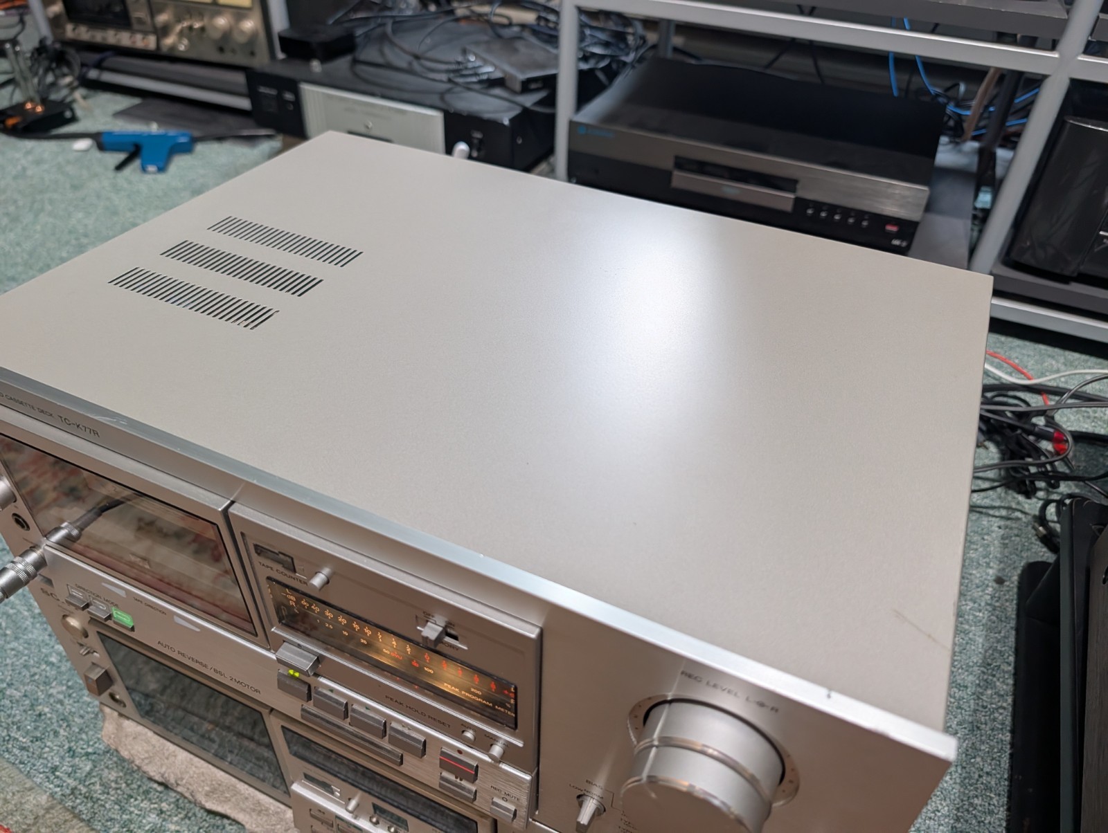 Sony TC K 77R Restored to Original Condition with Remote! Fully Tested