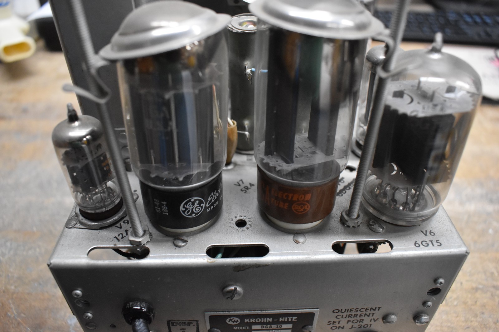 Krohn-Hite DCA-10 Vacuum Tube Amplifier 10 Watt