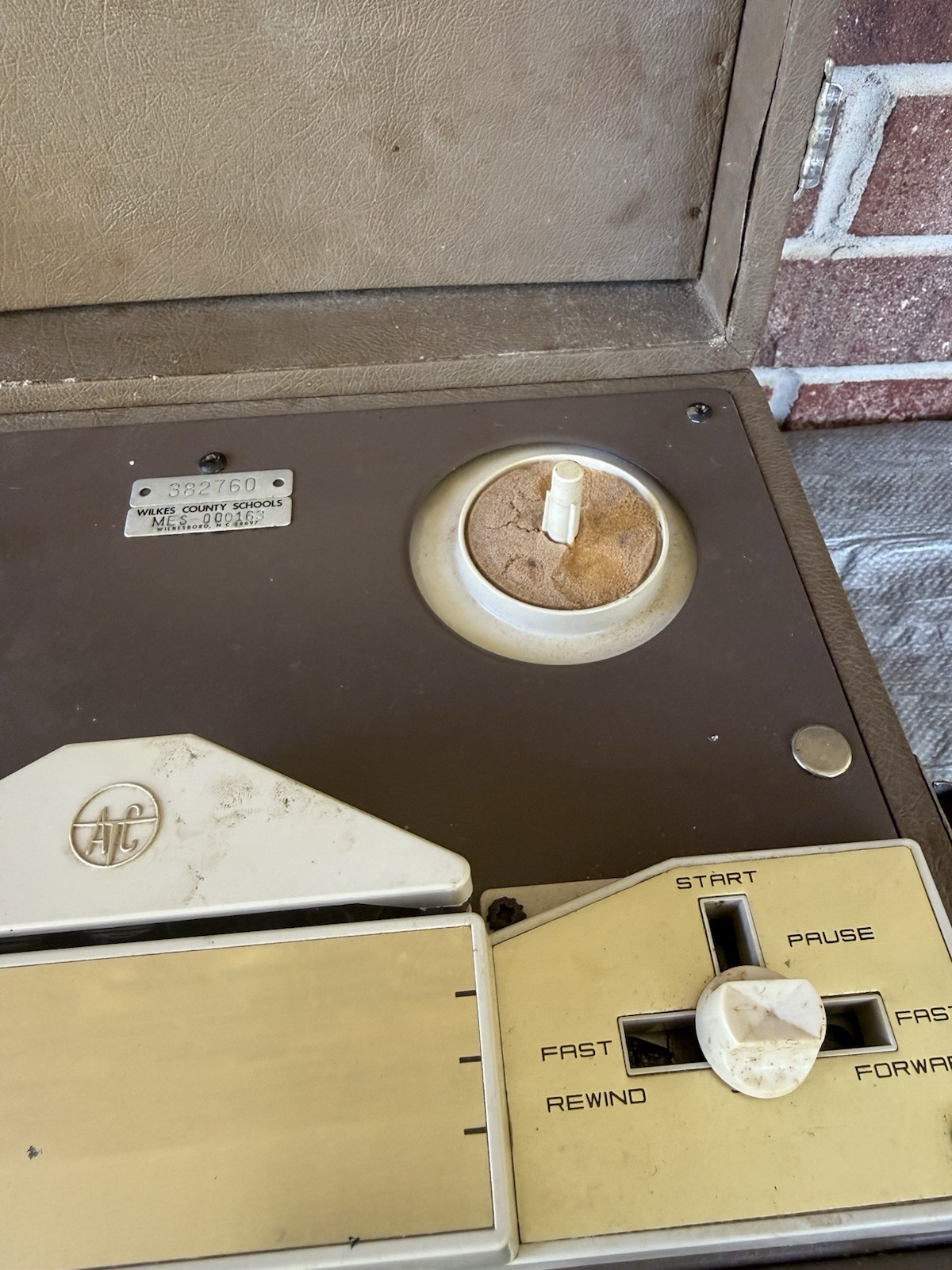 🍊Vintage 1960s Audiotronics Portable Reel to Reel Tape Player | Model 110 HELP