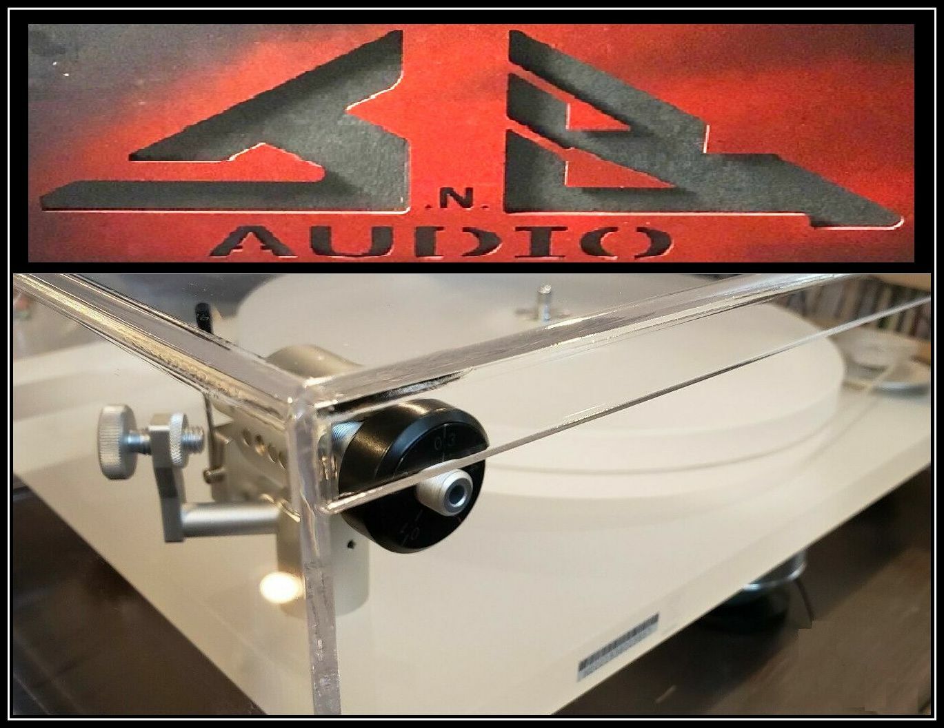 Open Back MARANTZ TT 15S1 JnB w Insignia Turntable Dust Cover -= 3 Week Build =-