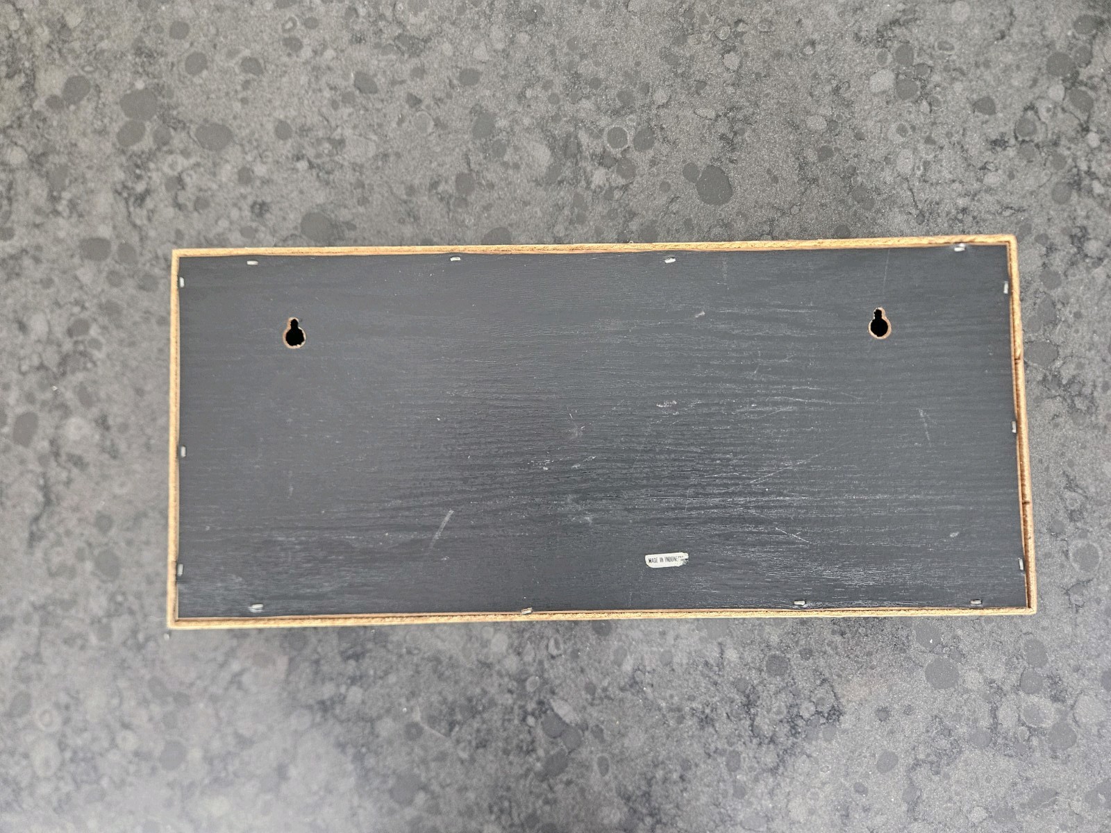 Nintendo NES Black Wooden Game Case Wall Mountable for Games & Accessories