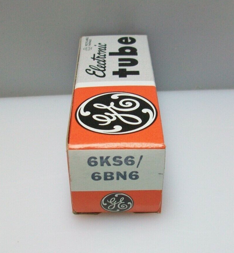 General Electric Electronic Tube in Original Box (NOS) 6KS6/6BN6