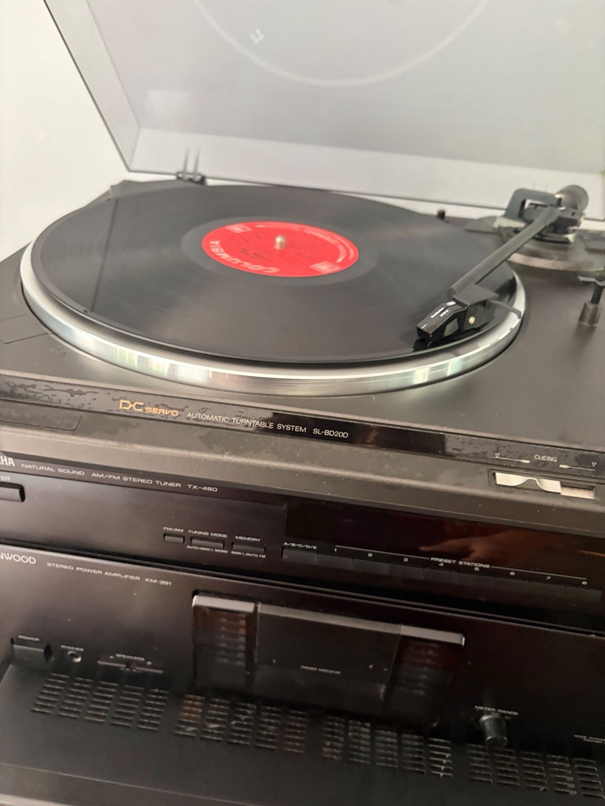 Technics SL-BD20d Vintage turntable Working fine Tested