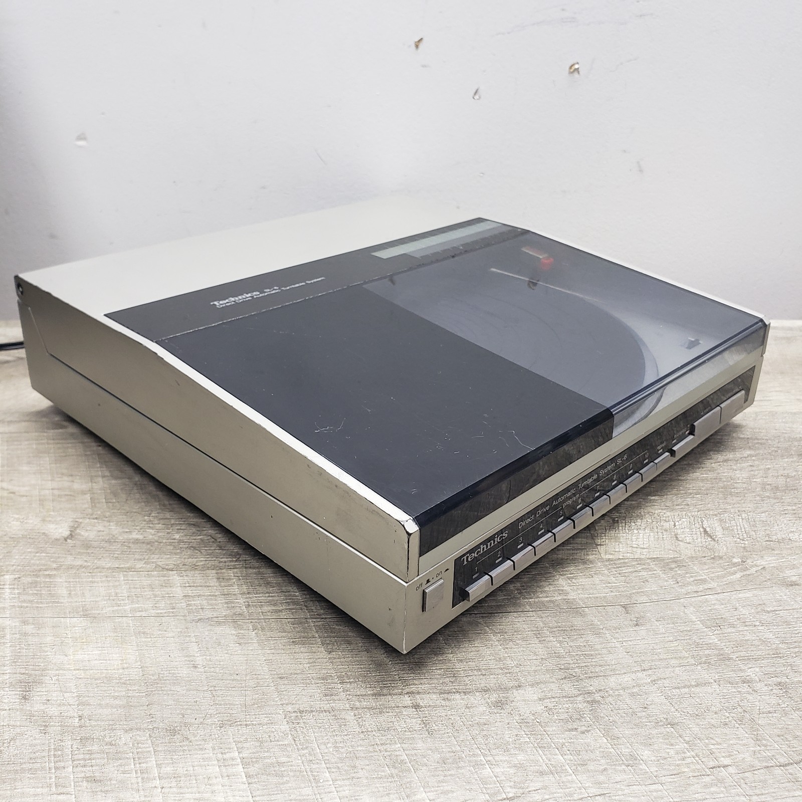 Works/SEE VIDEO* Technics SL-6 Automatic Direct Drive Linear Tracking Turntable